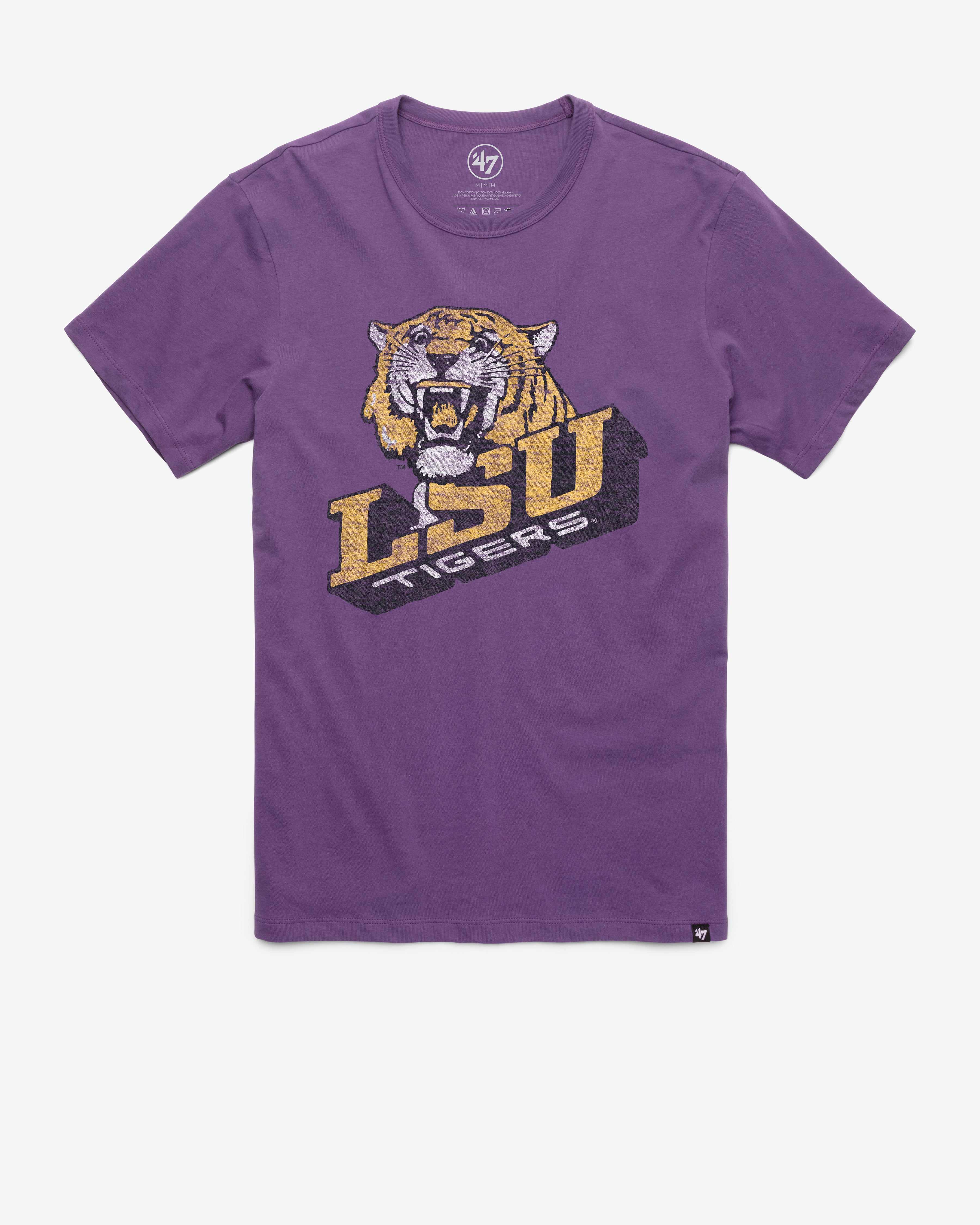 LOUISIANA STATE TIGERS LSU VINTAGE PREMIER '47 FRANKLIN TEE