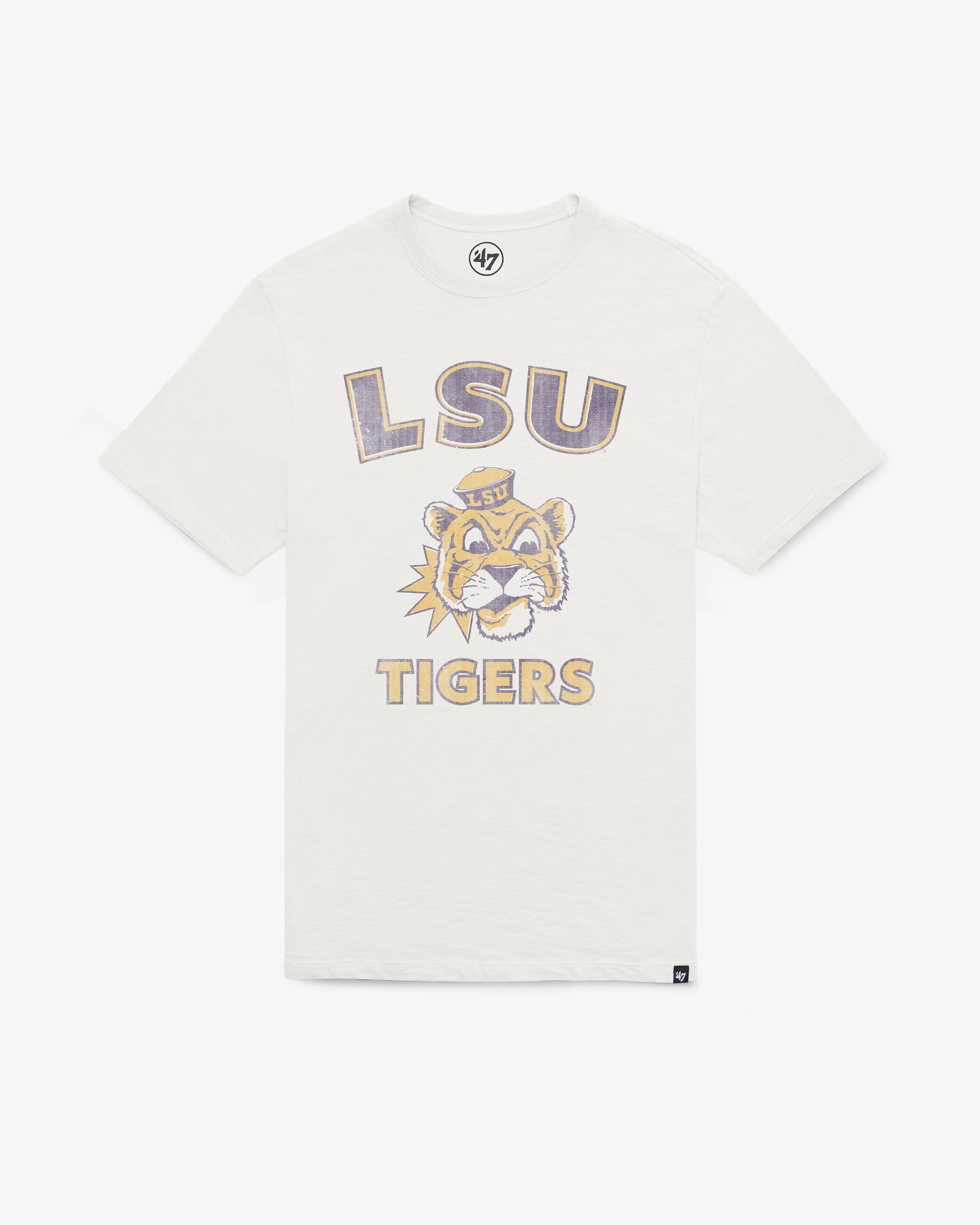 LOUISIANA STATE TIGERS LSU VINTAGE SWINGIN' '47 SCRUM TEE