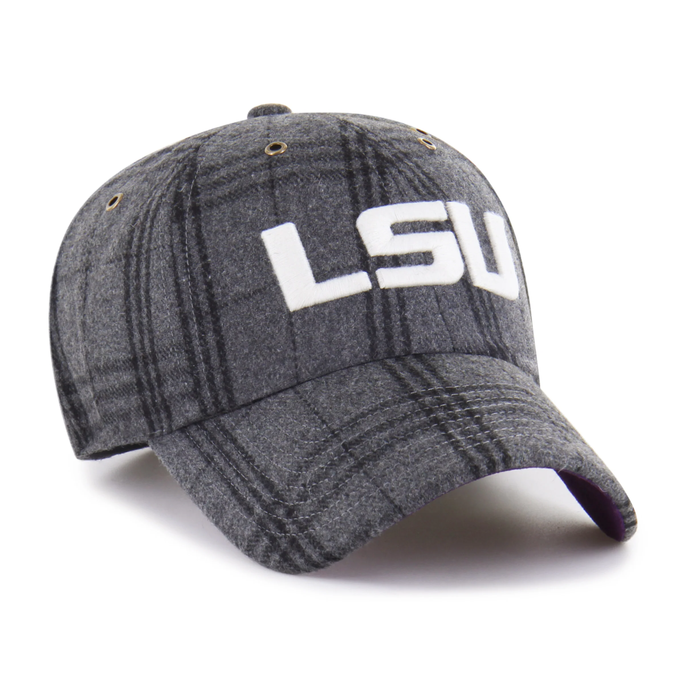 LOUISIANA STATE TIGERS LSU WINDOWPANE PLAID '47 CLEAN UP - Image 3