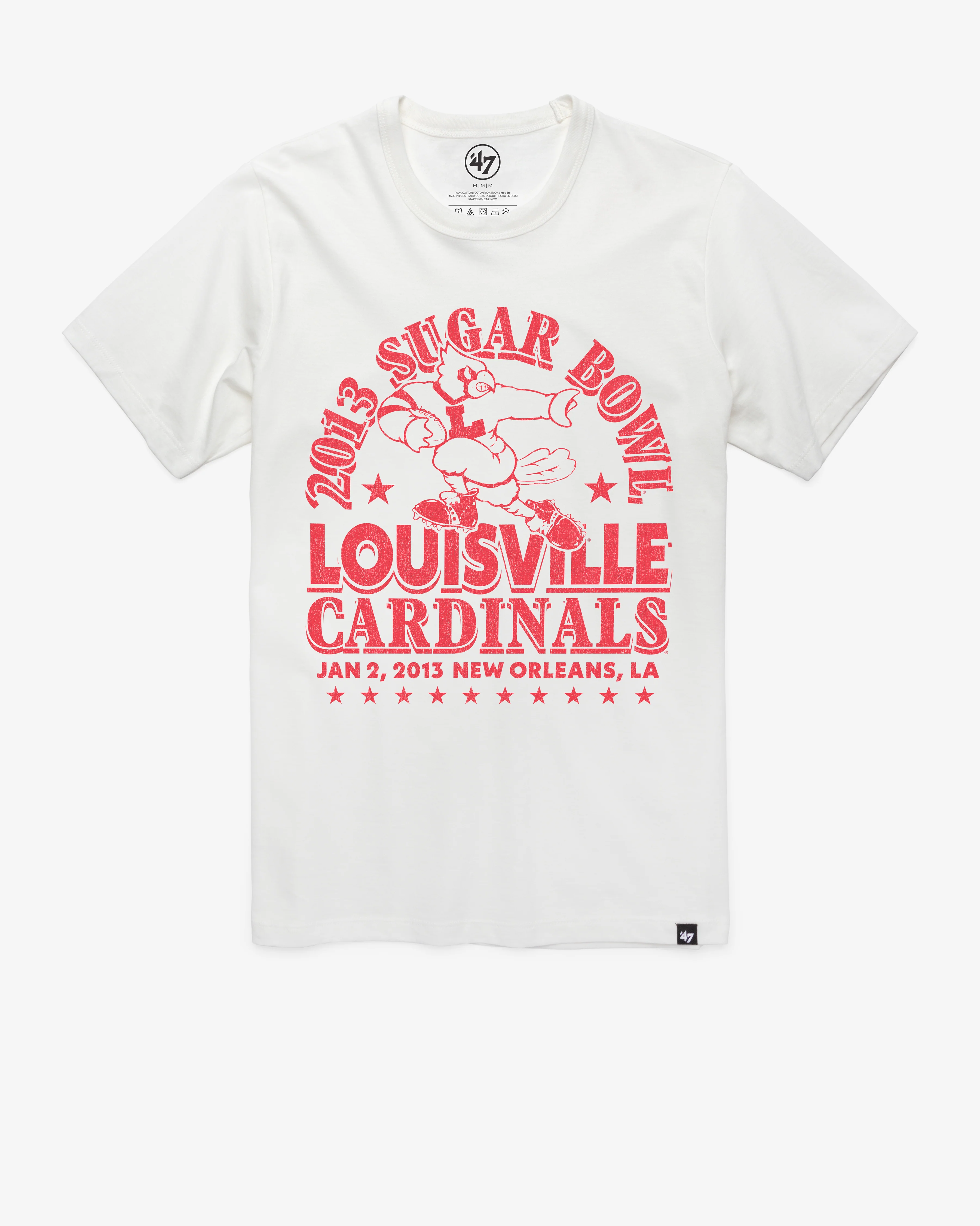 LOUISVILLE CARDINALS MONOCHROME '47 FRANKLIN TEE
