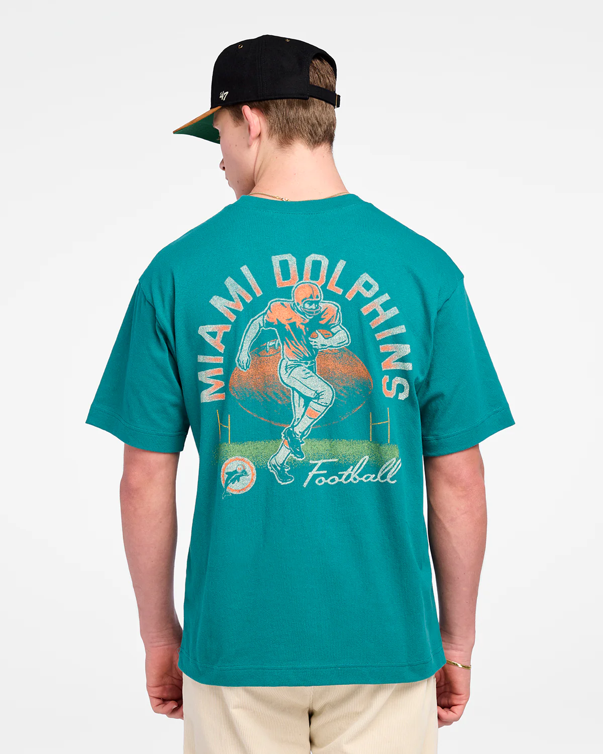 MIAMI DOLPHINS HISTORIC GAME ON '47 FOUNDATION TEE - Image 2