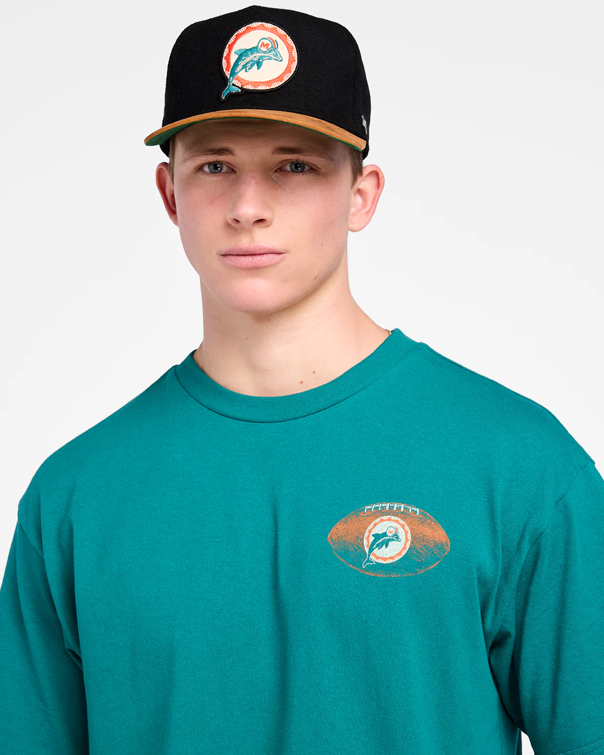 MIAMI DOLPHINS HISTORIC GAME ON '47 FOUNDATION TEE - Image 3