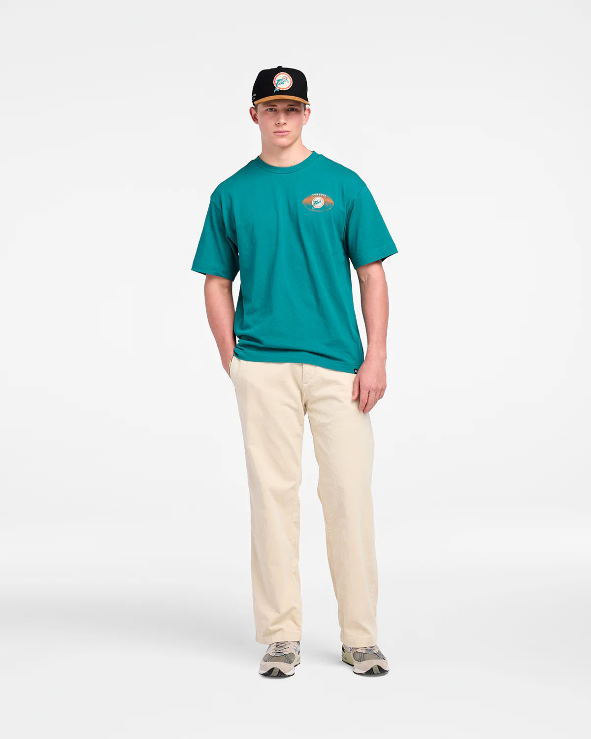 MIAMI DOLPHINS HISTORIC GAME ON '47 FOUNDATION TEE - Image 4