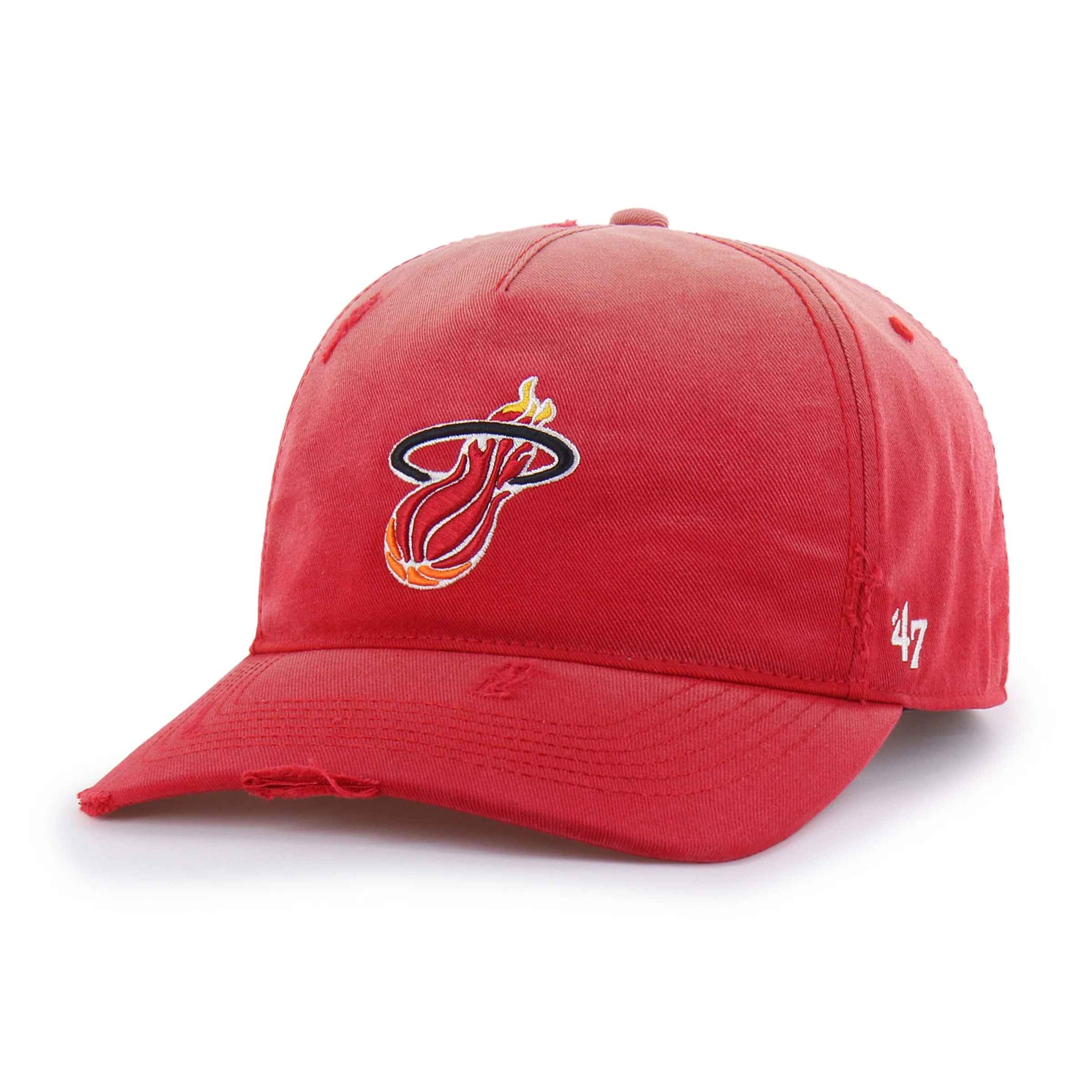 MIAMI HEAT HARDWOOD CLASSICS WORN '47 HITCH LC LOW CROWN - Image 4