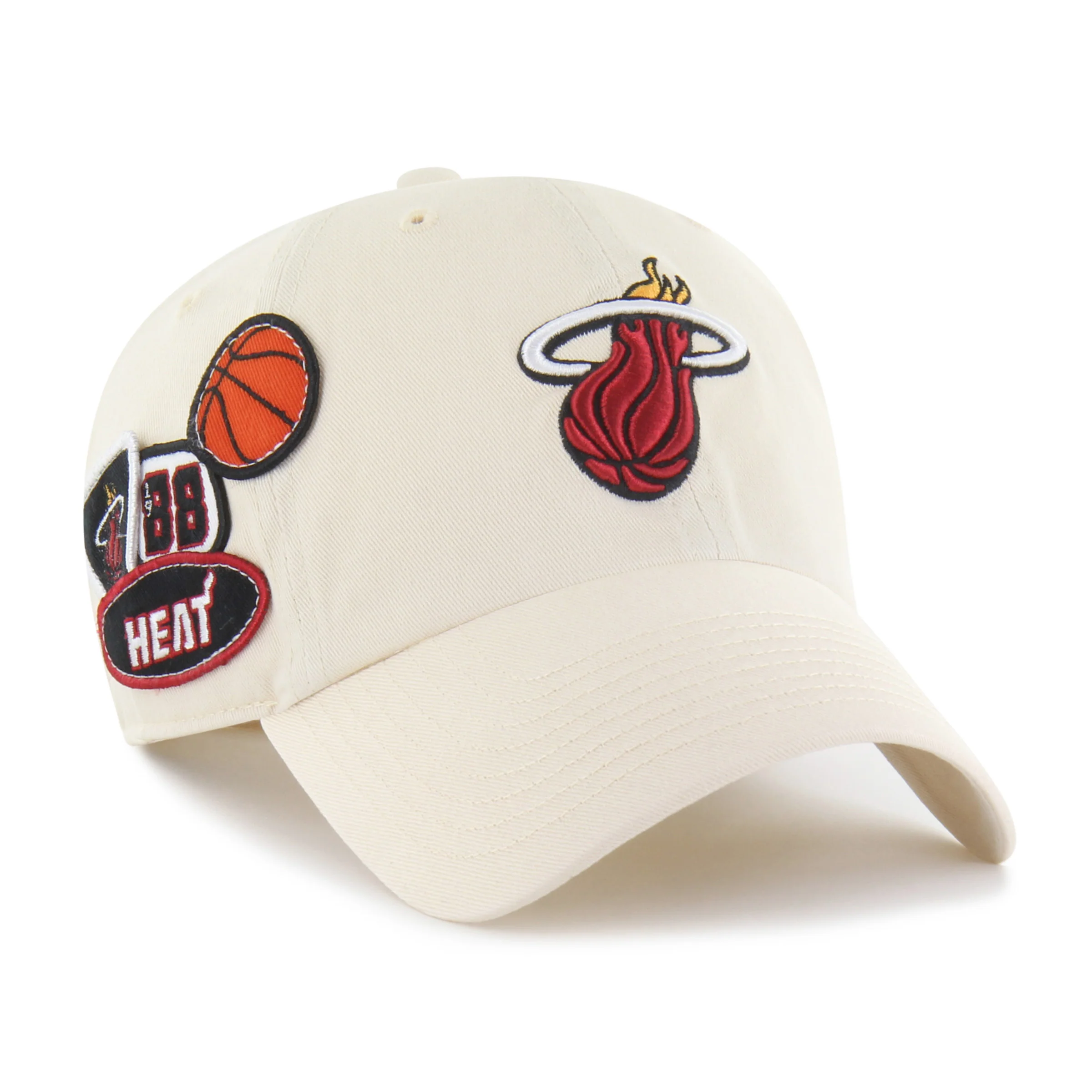 MIAMI HEAT BADGES '47 CLEAN UP