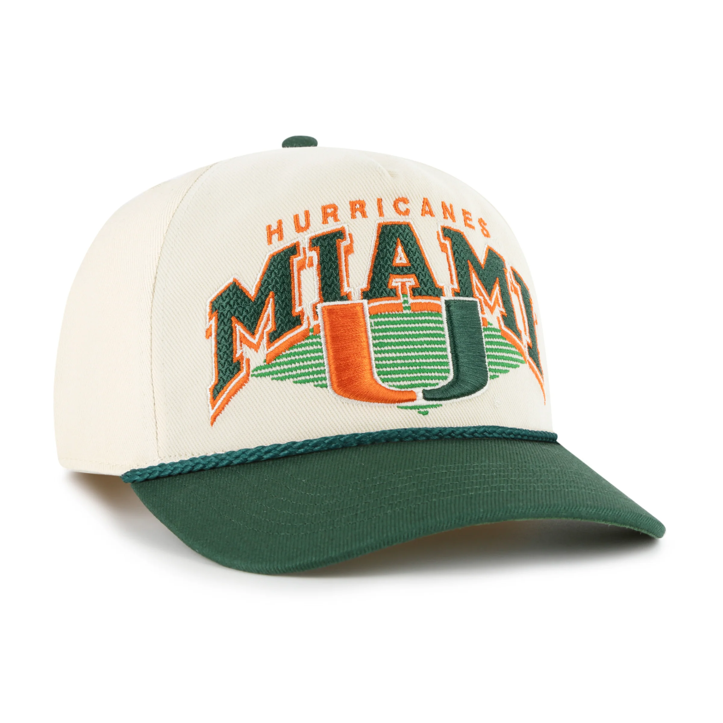 MIAMI HURRICANES POMONA TWO TONE ROPE '47 HITCH - Image 3