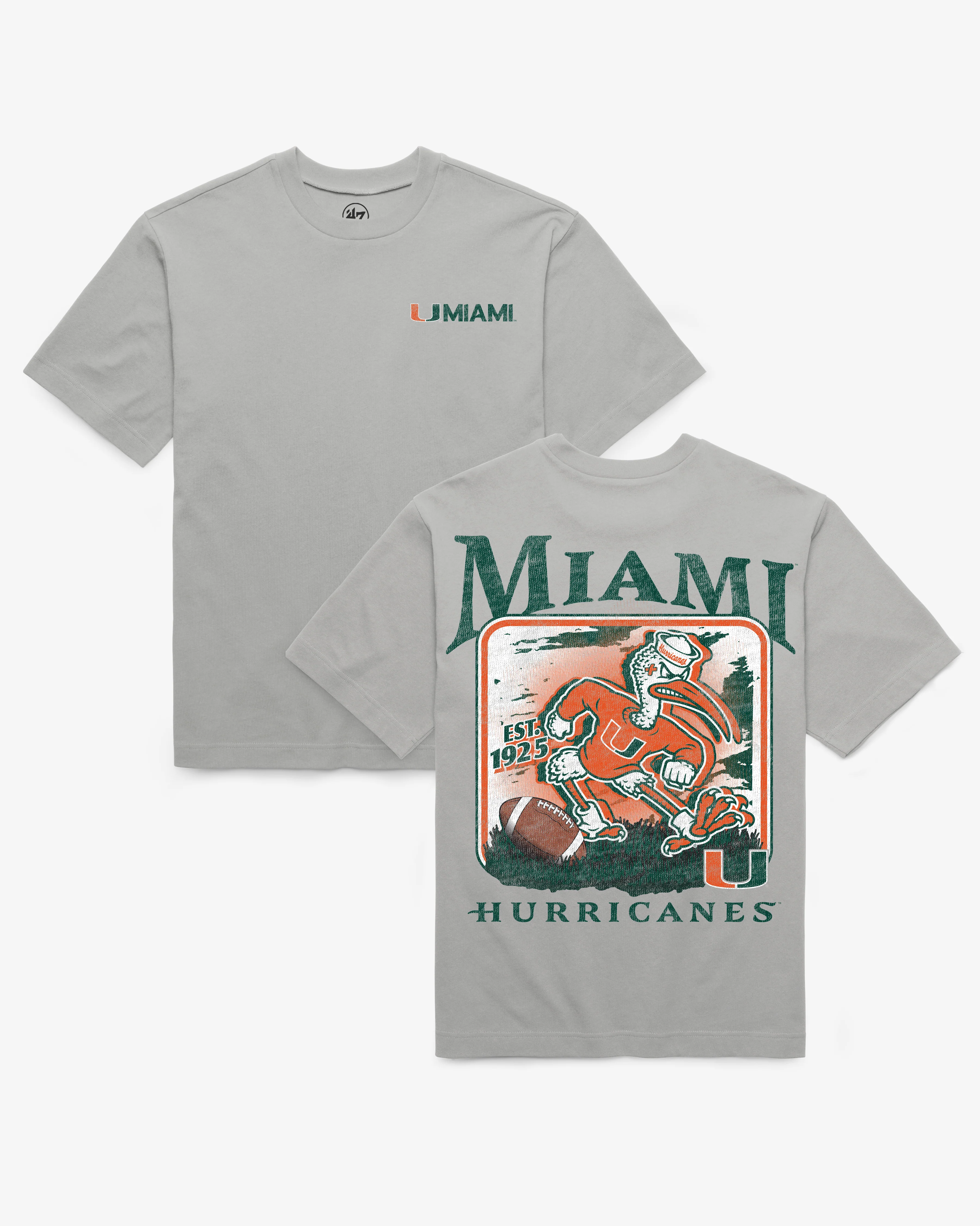 MIAMI HURRICANES REGIONAL BACKER '47 FOUNDATION TEE