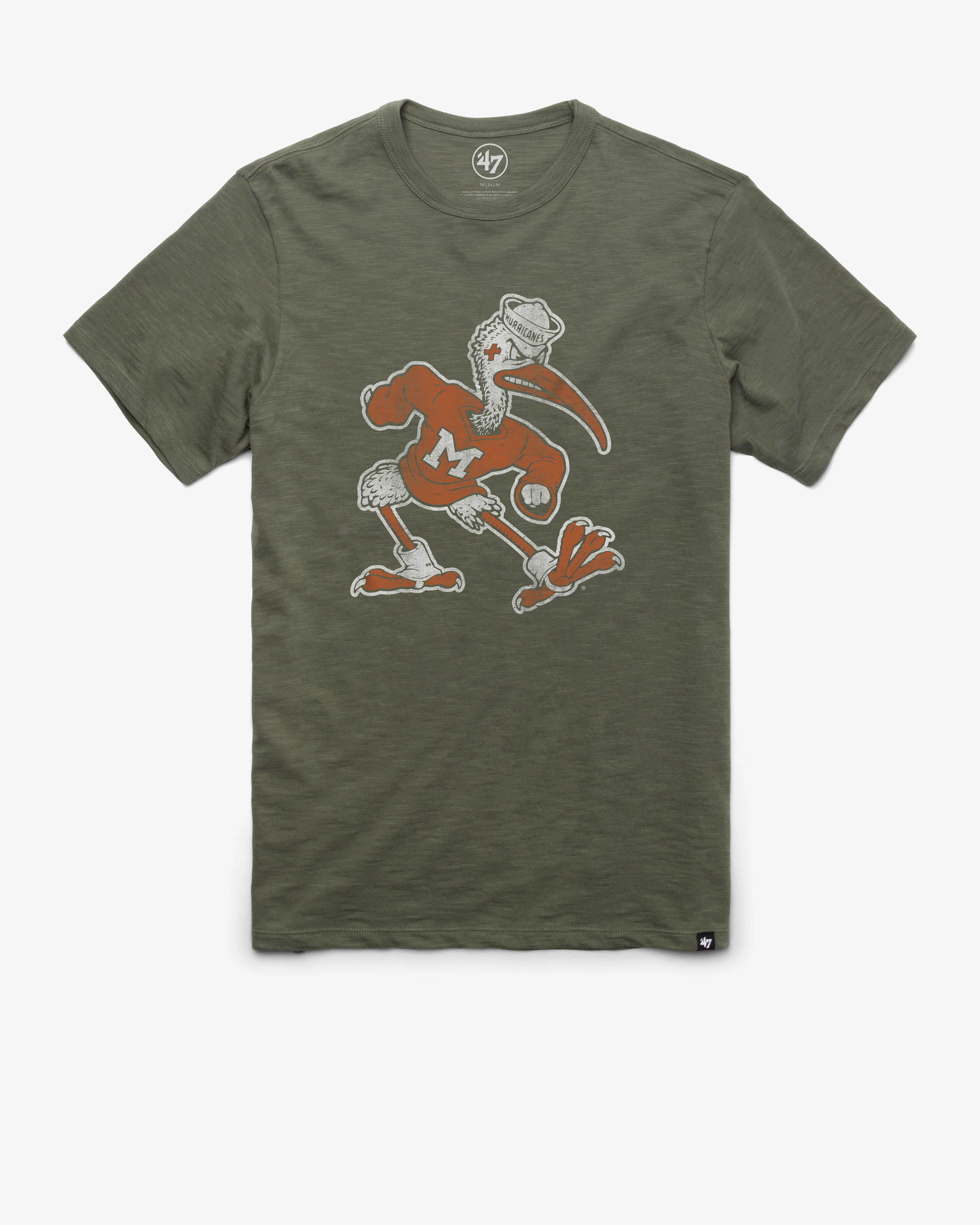 MIAMI HURRICANES VINTAGE GRIT '47 SCRUM TEE