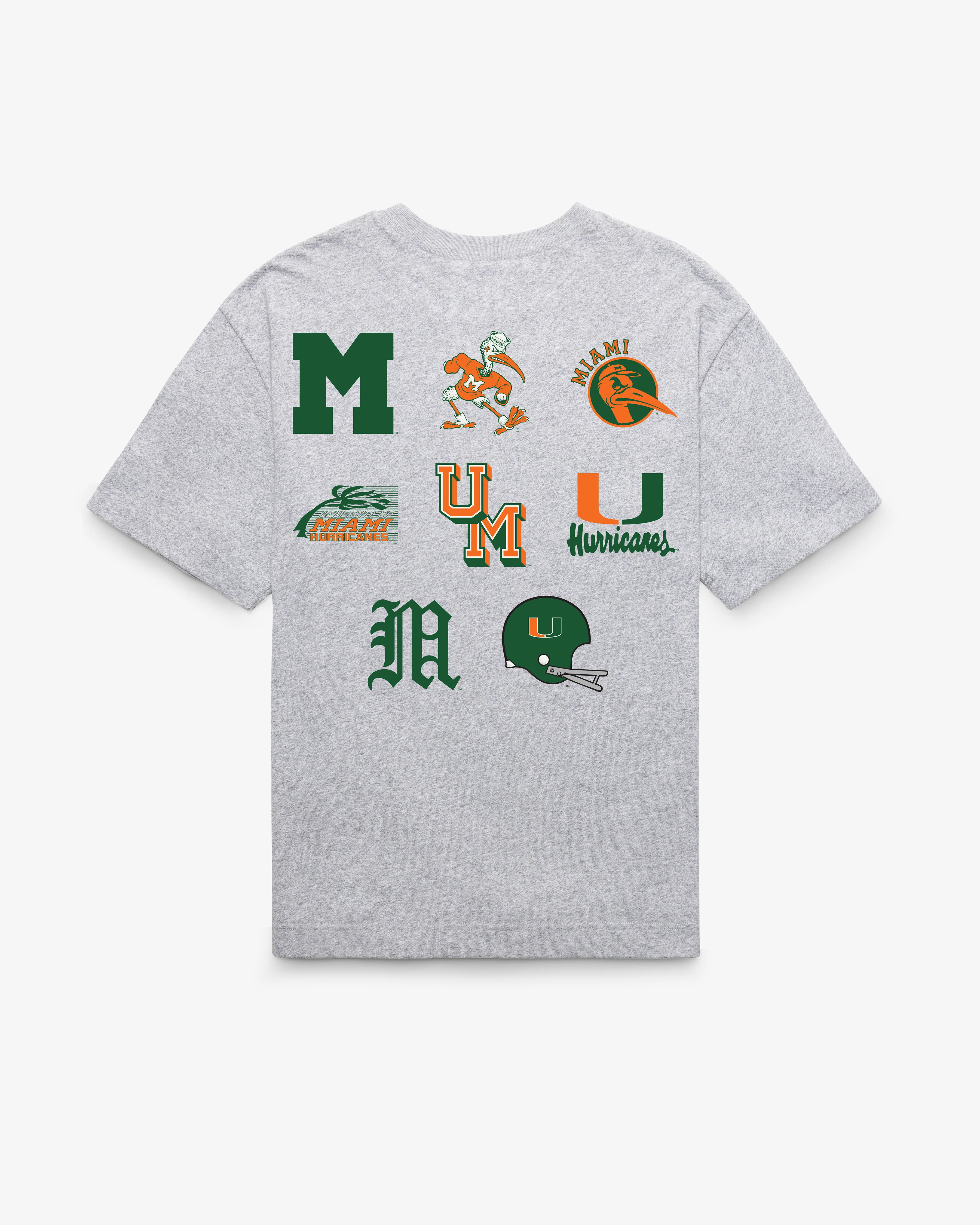 MIAMI HURRICANES VINTAGE HISTORY LOCK '47 FOUNDATION TEE - Image 3
