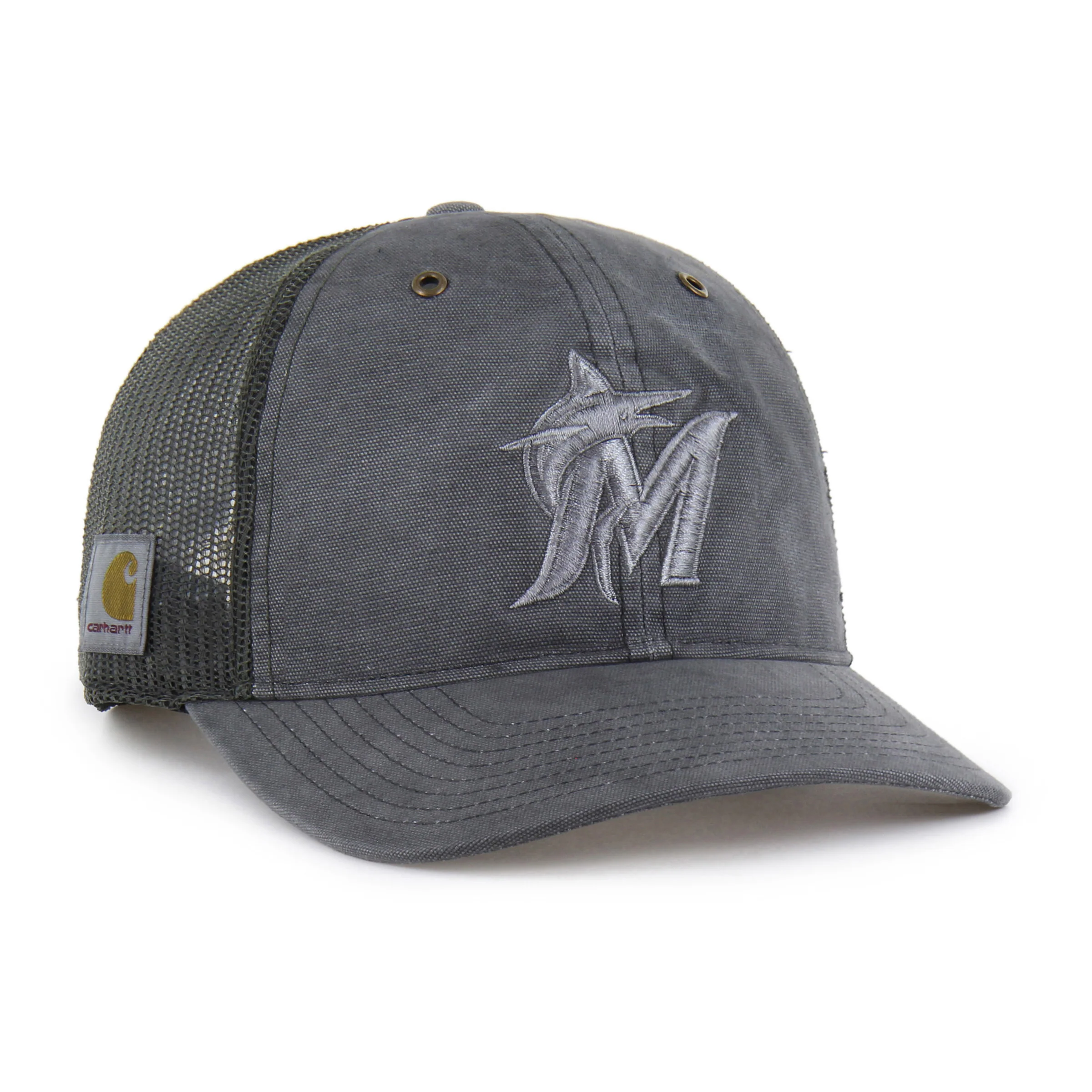 MIAMI MARLINS CARHARTT DYED '47 TRUCKER RF RELAXED FIT