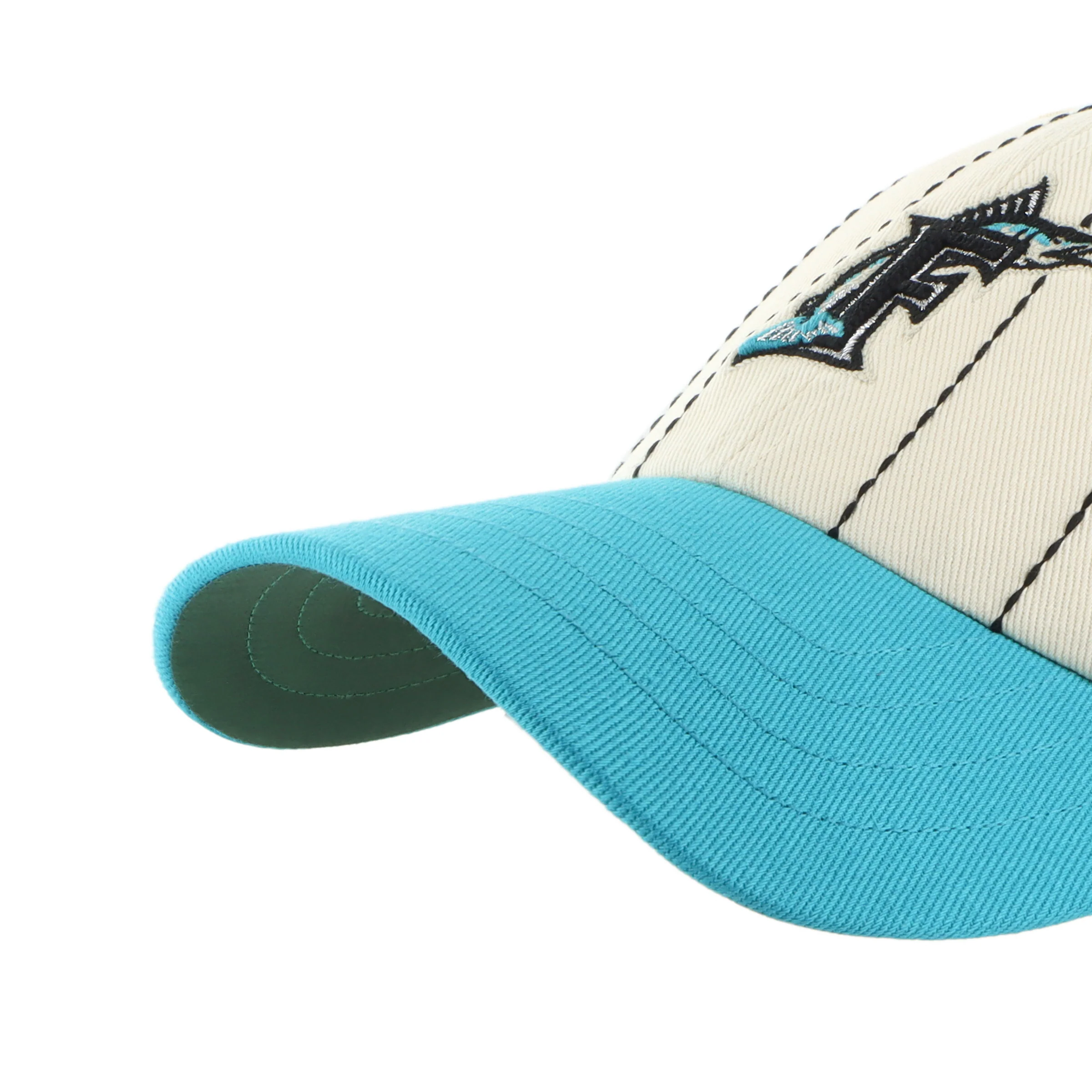 MIAMI MARLINS COOPERSTOWN RAWLINGS PINSTRPE '47 CLEAN UP - Image 4