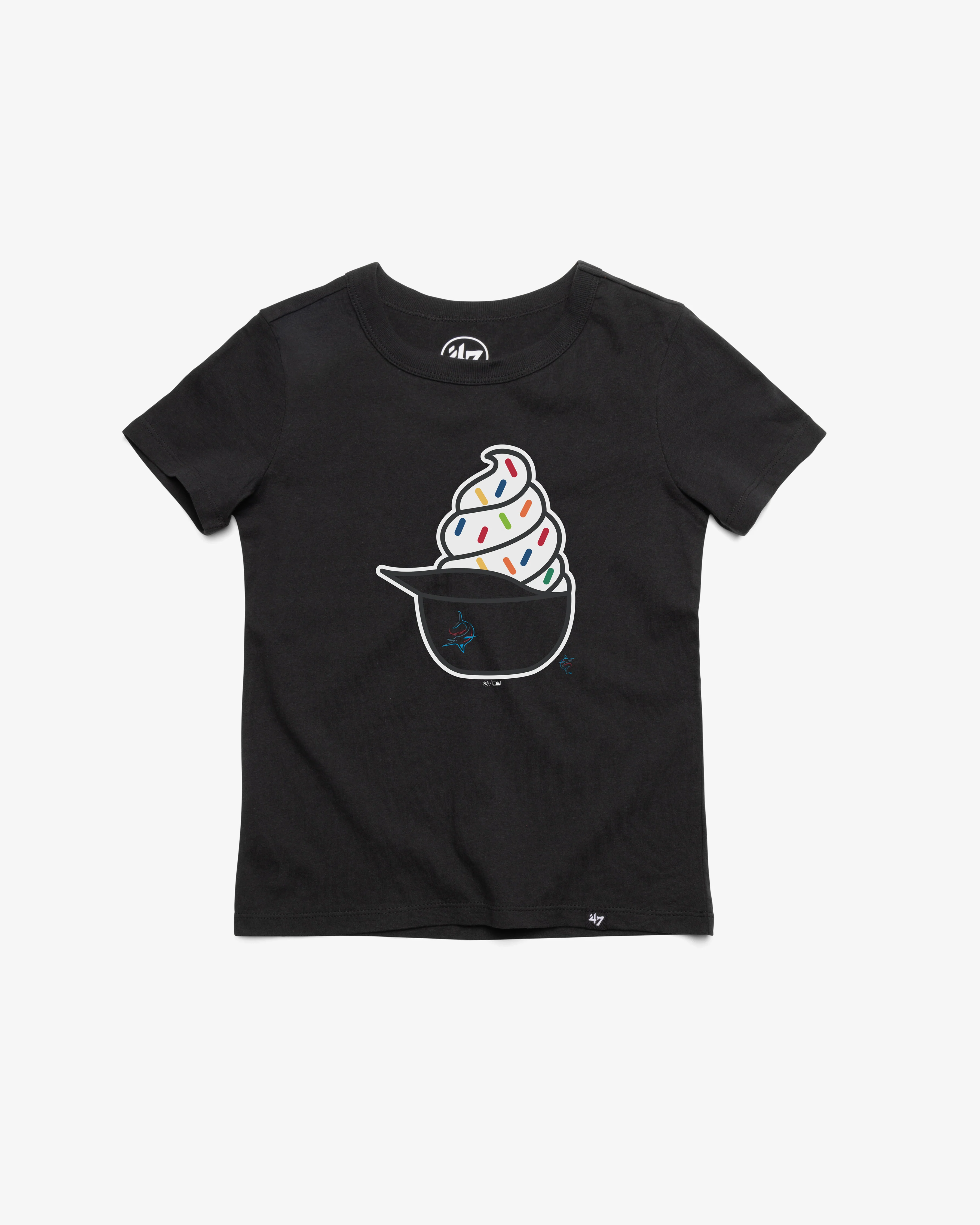 MIAMI MARLINS ICE CREAM '47 FRANKLIN TEE KIDS