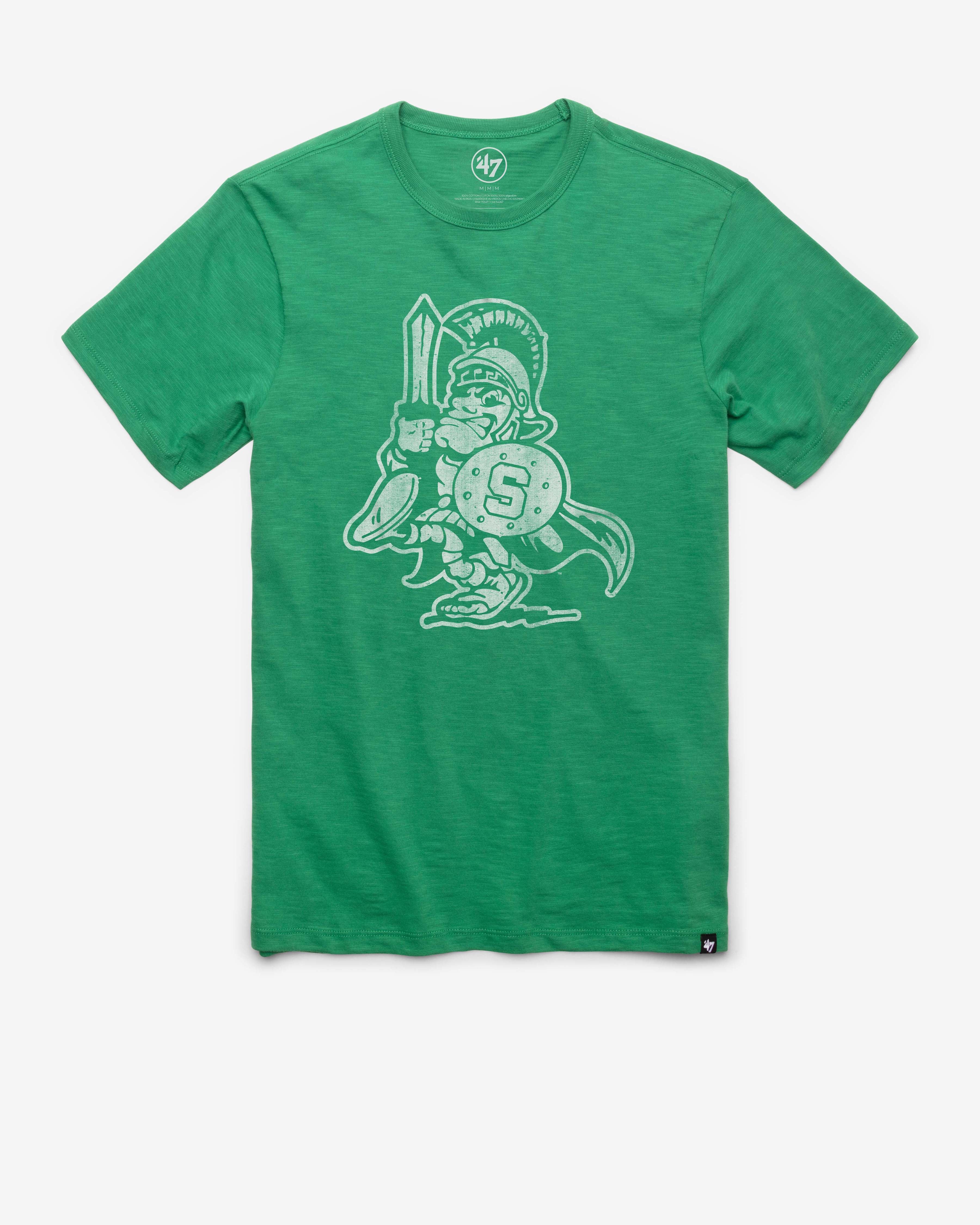 MICHIGAN STATE SPARTANS VINTAGE GRIT '47 SCRUM TEE