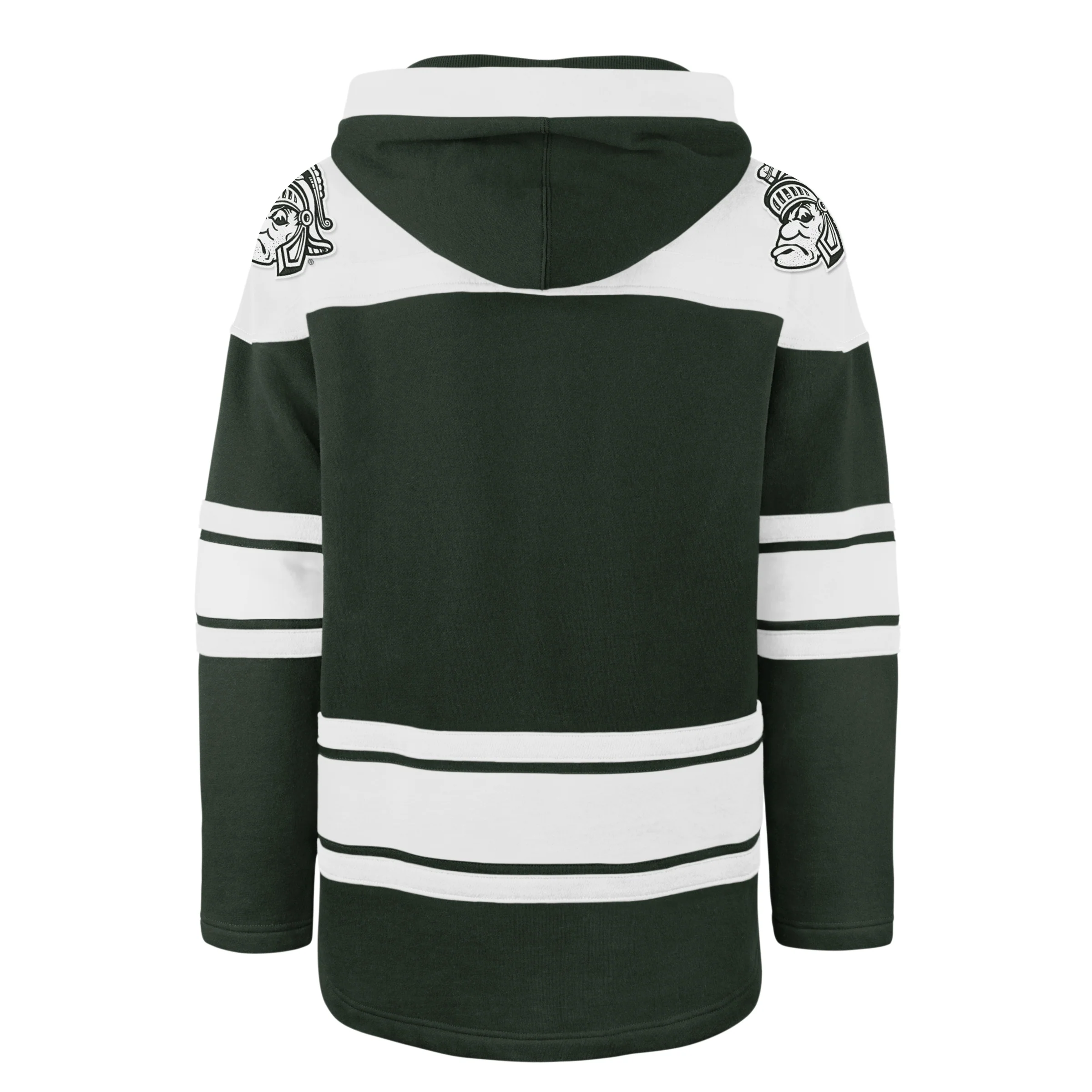 MICHIGAN STATE SPARTANS VINTAGE SUPERIOR '47 LACER HOOD - Image 2