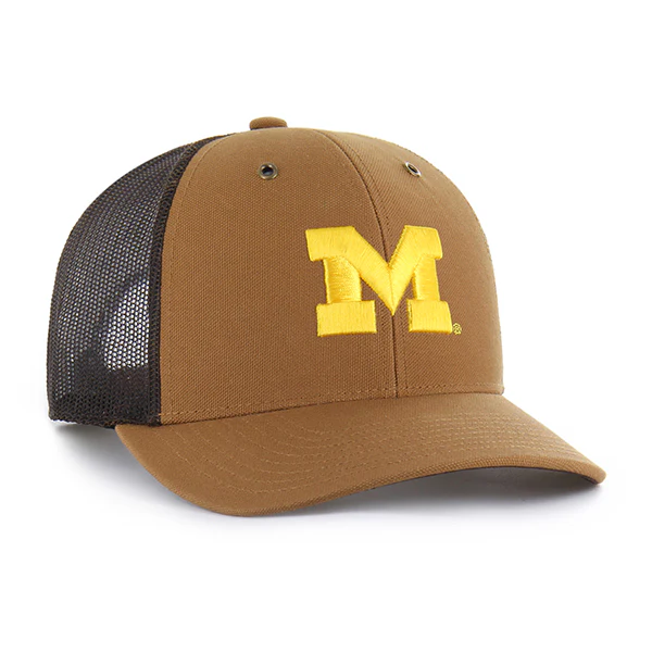 MICHIGAN WOLVERINES CARHARTT '47 TRUCKER - Image 4