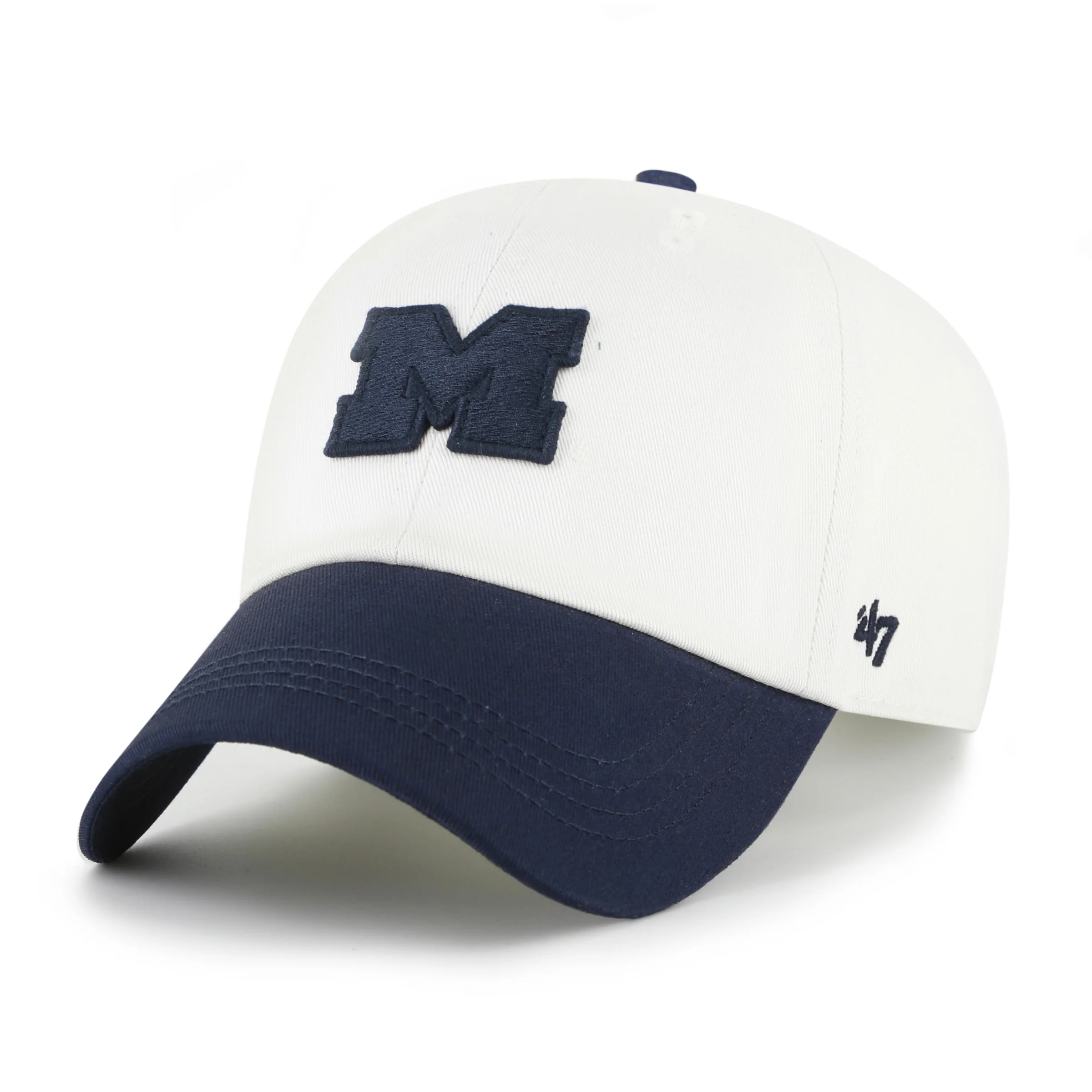 MICHIGAN WOLVERINES CONTEMPORARY BASICS TWO TONE '47 CLEAN UP - Image 4