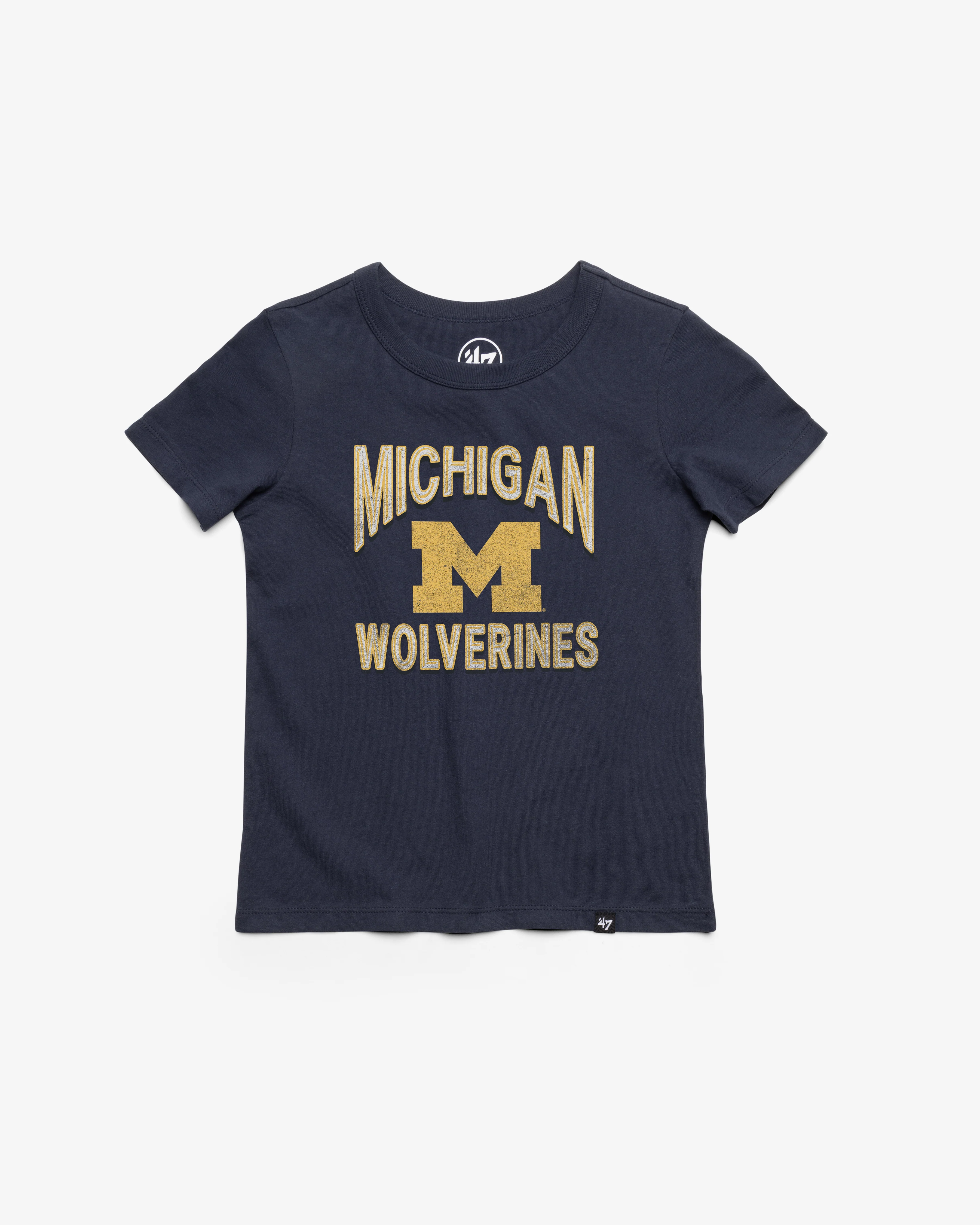 MICHIGAN WOLVERINES FAN OUT '47 FRANKLIN TEE KIDS