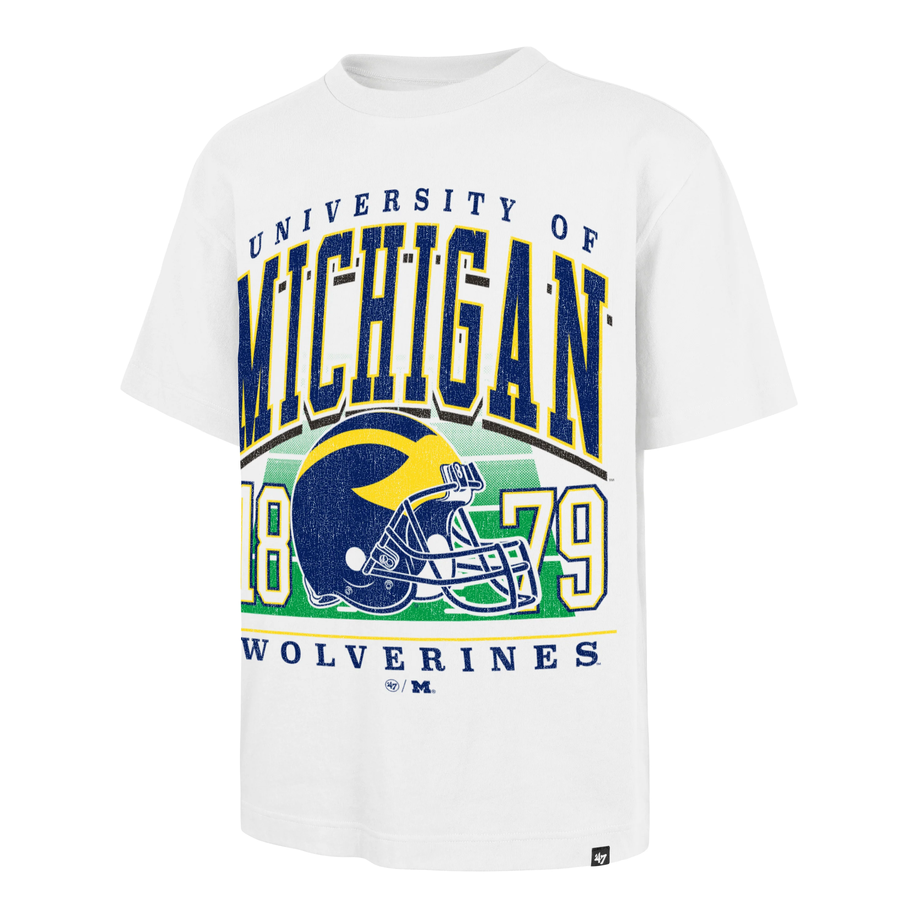 MICHIGAN WOLVERINES FIELD GENERAL '47 FOUNDATION TEE