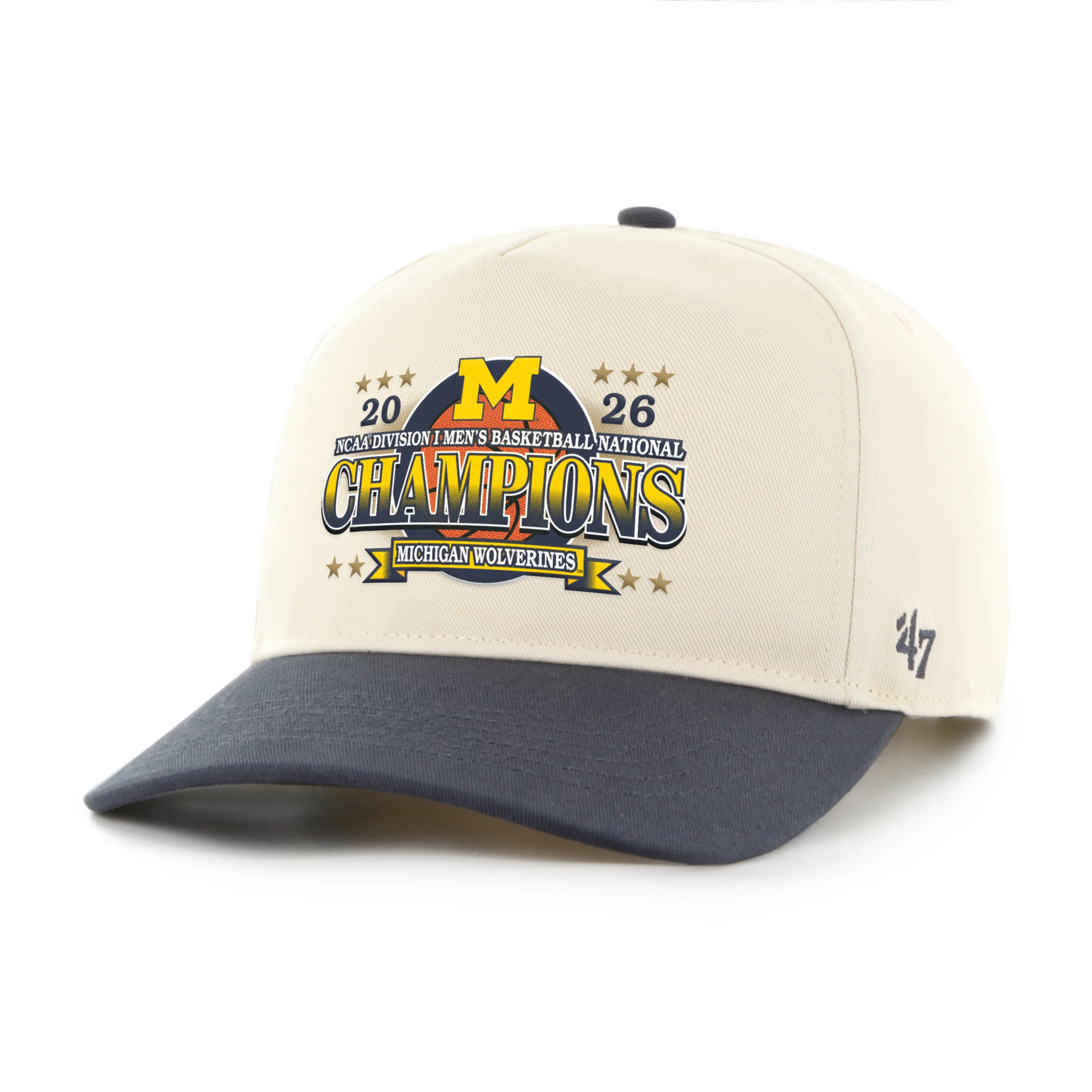 MICHIGAN WOLVERINES NCAA NATIONAL CHAMPIONS TWO TONE '47 HITCH