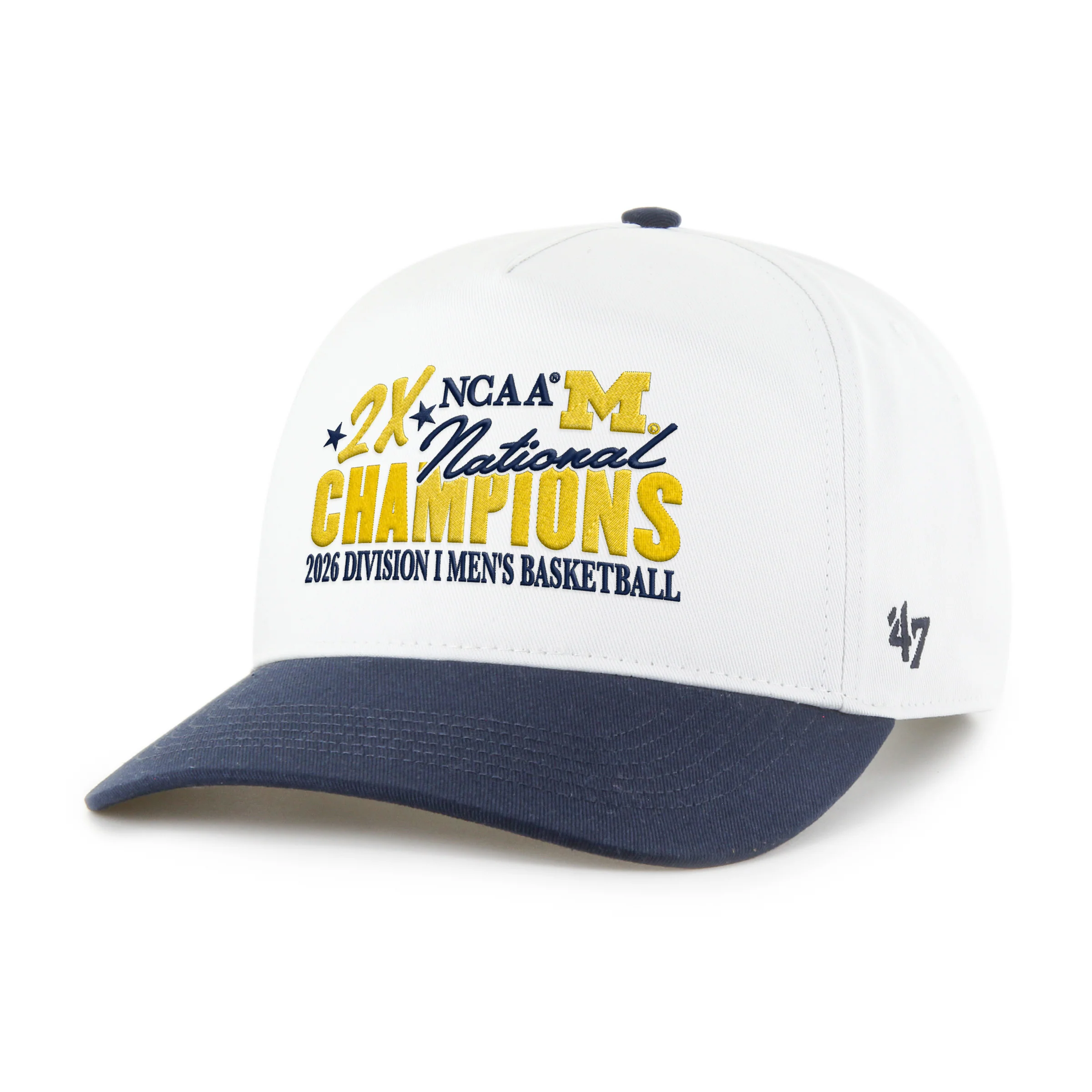 MICHIGAN WOLVERINES NCAA NATIONAL CHAMPIONS TWO TONE '47 HITCH