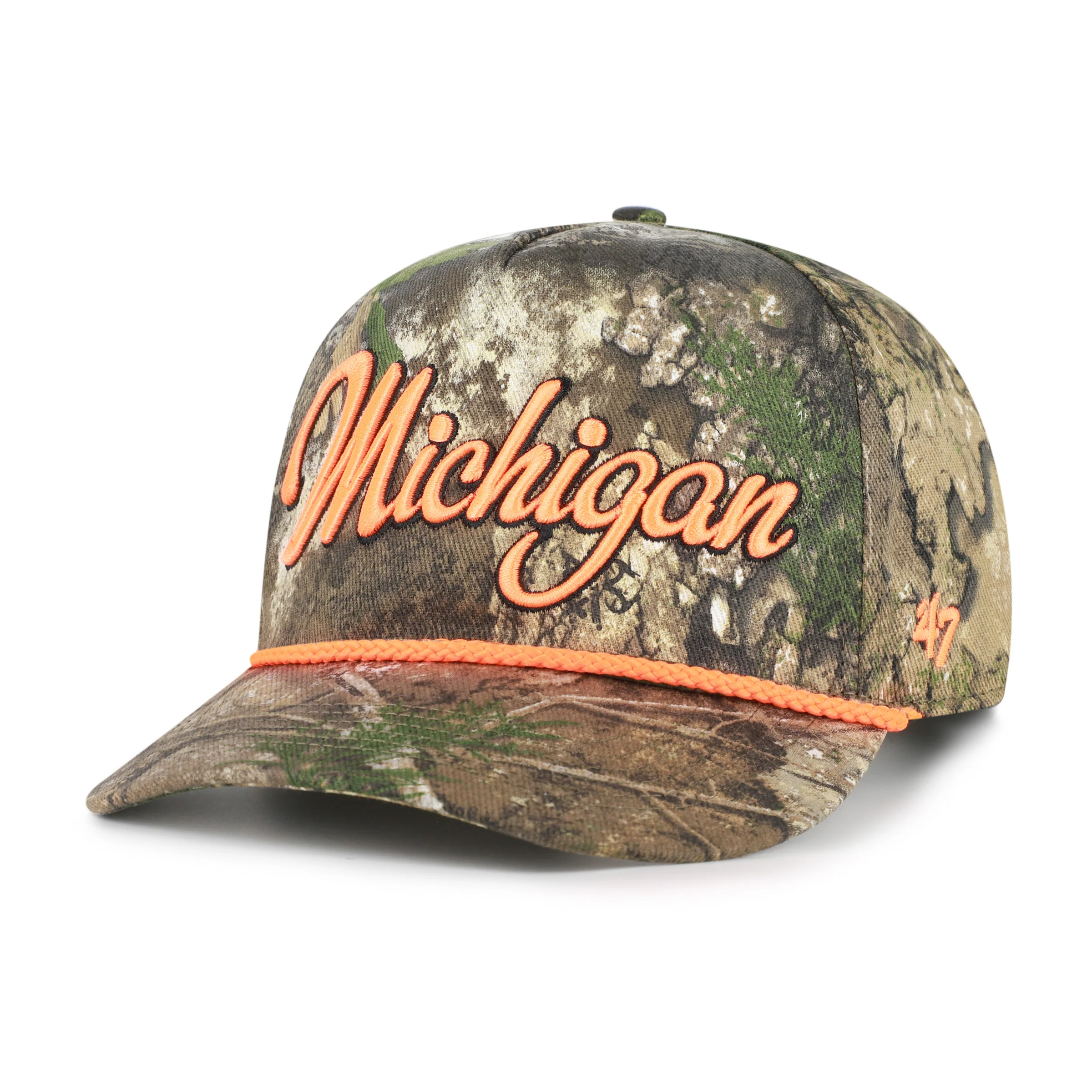 MICHIGAN WOLVERINES OVERHAND SCRIPT REALTREE '47 HITCH - Image 4