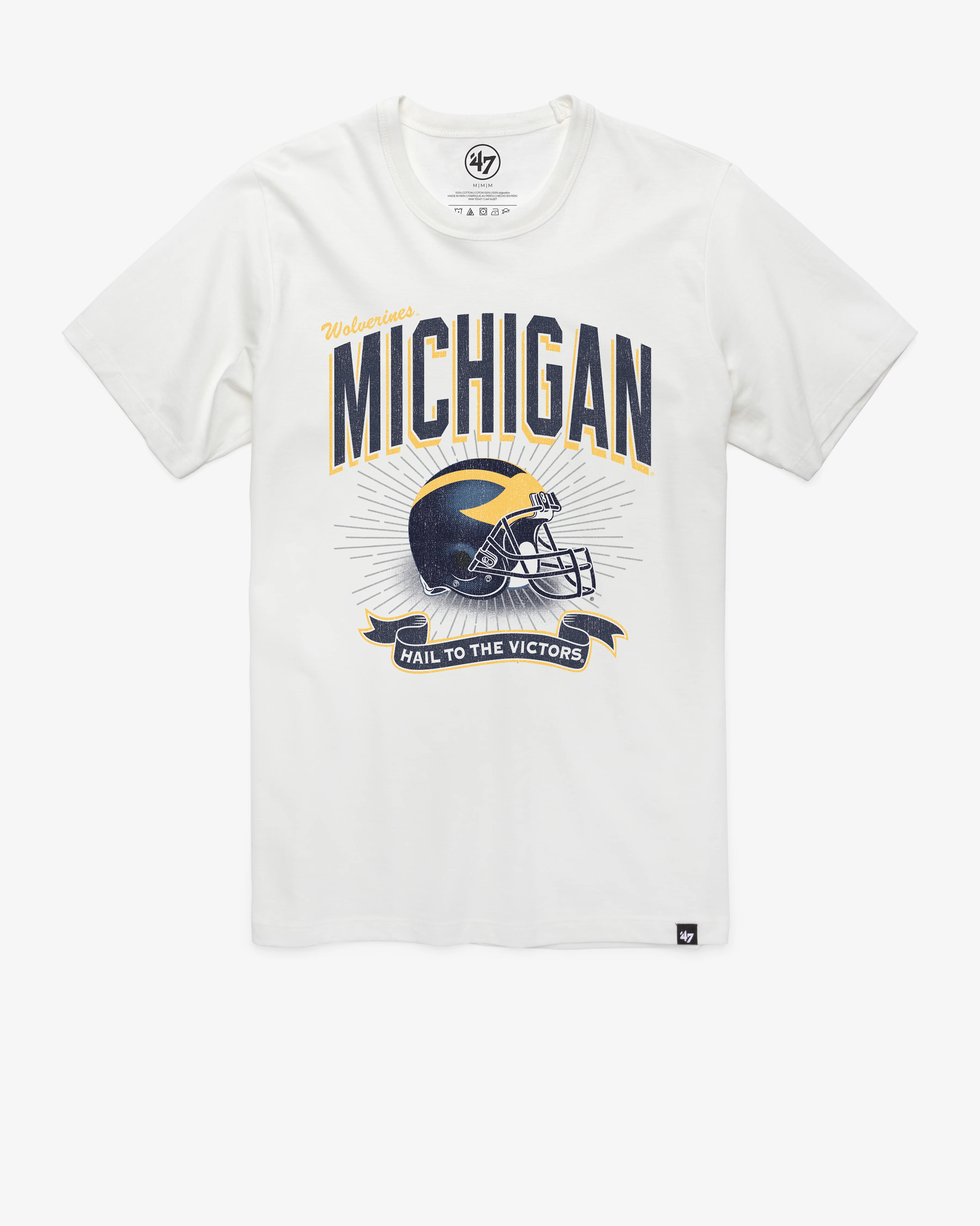 MICHIGAN WOLVERINES PRIME PLAY '47 FRANKLIN TEE
