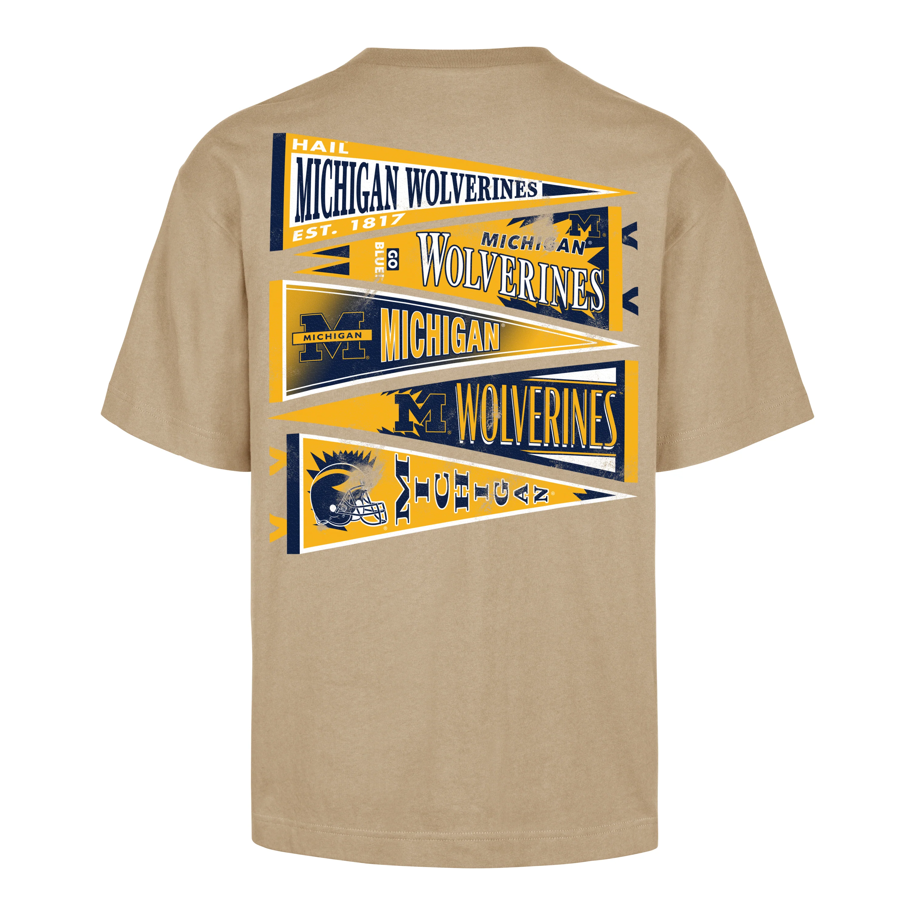 MICHIGAN WOLVERINES BACKER '47 FOUNDATION TEE - Image 2