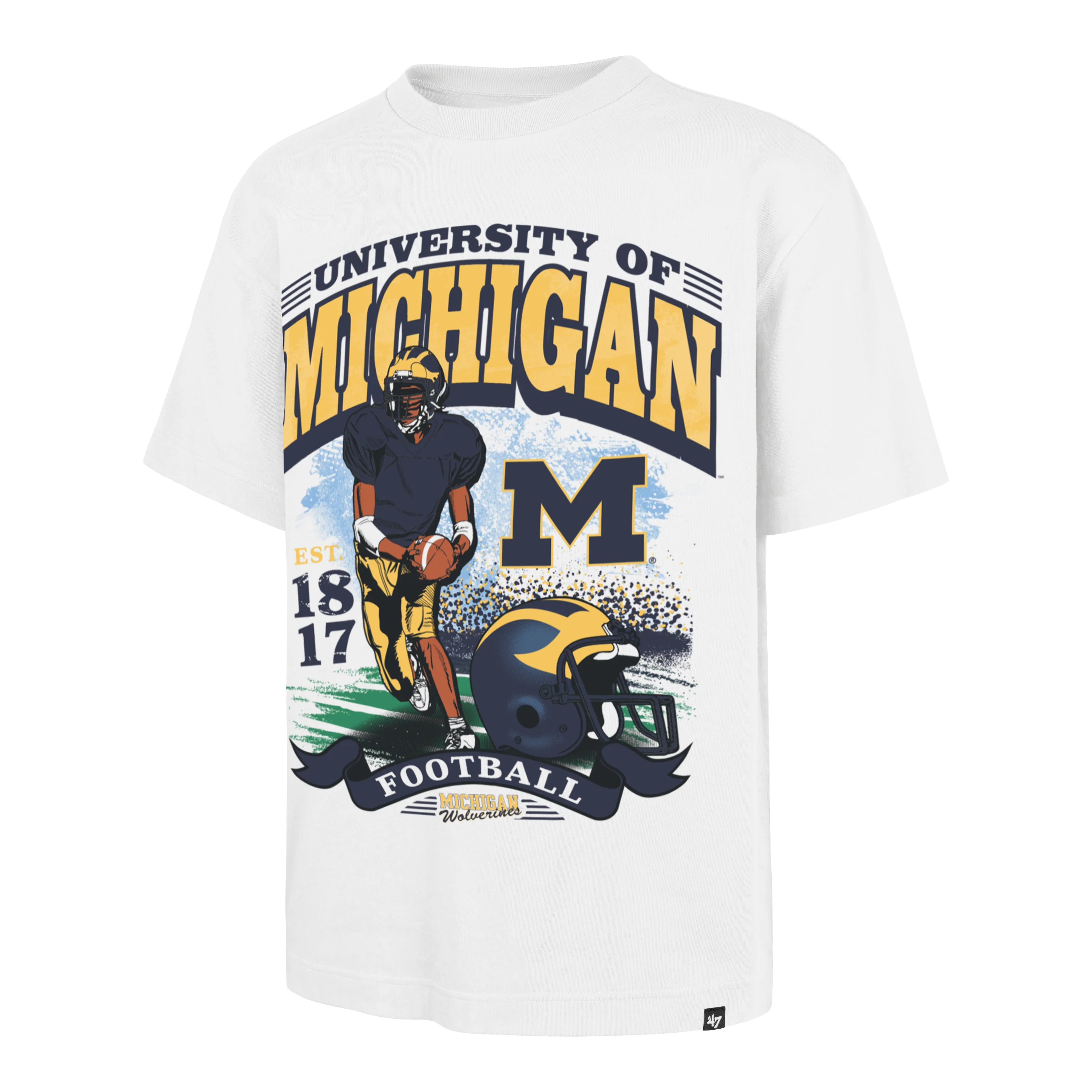 MICHIGAN WOLVERINES '47 FOUNDATION TEE