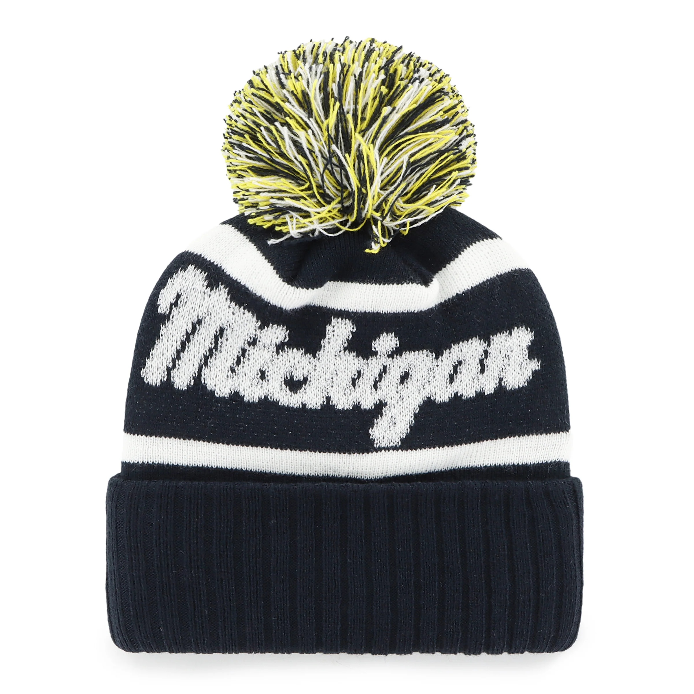 MICHIGAN WOLVERINES SPIRITED '47 CUFF KNIT WOMENS - Image 2