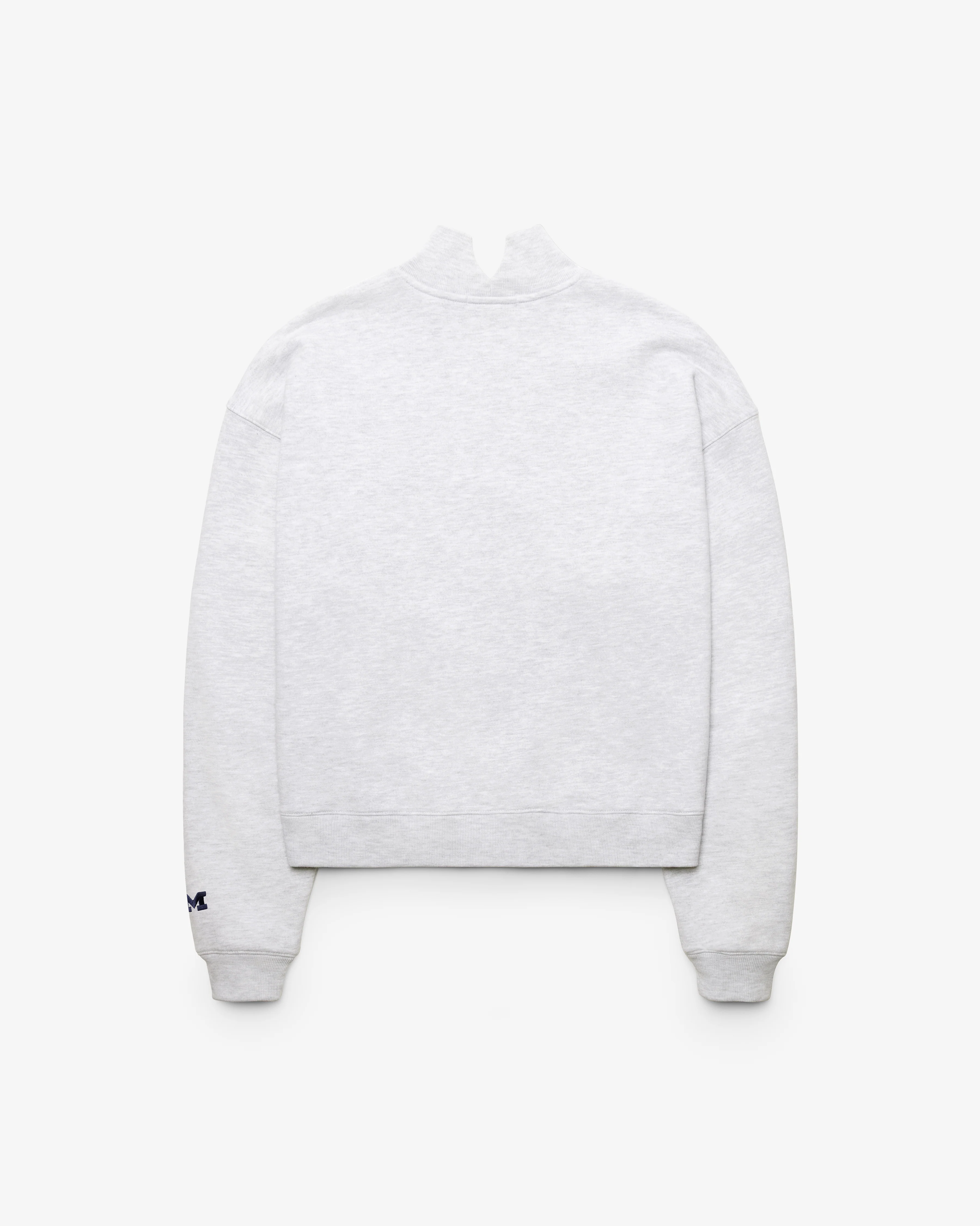 MICHIGAN WOLVERINES SCRIPT '47 MOCK NECK PULLOVER WOMENS - Image 2
