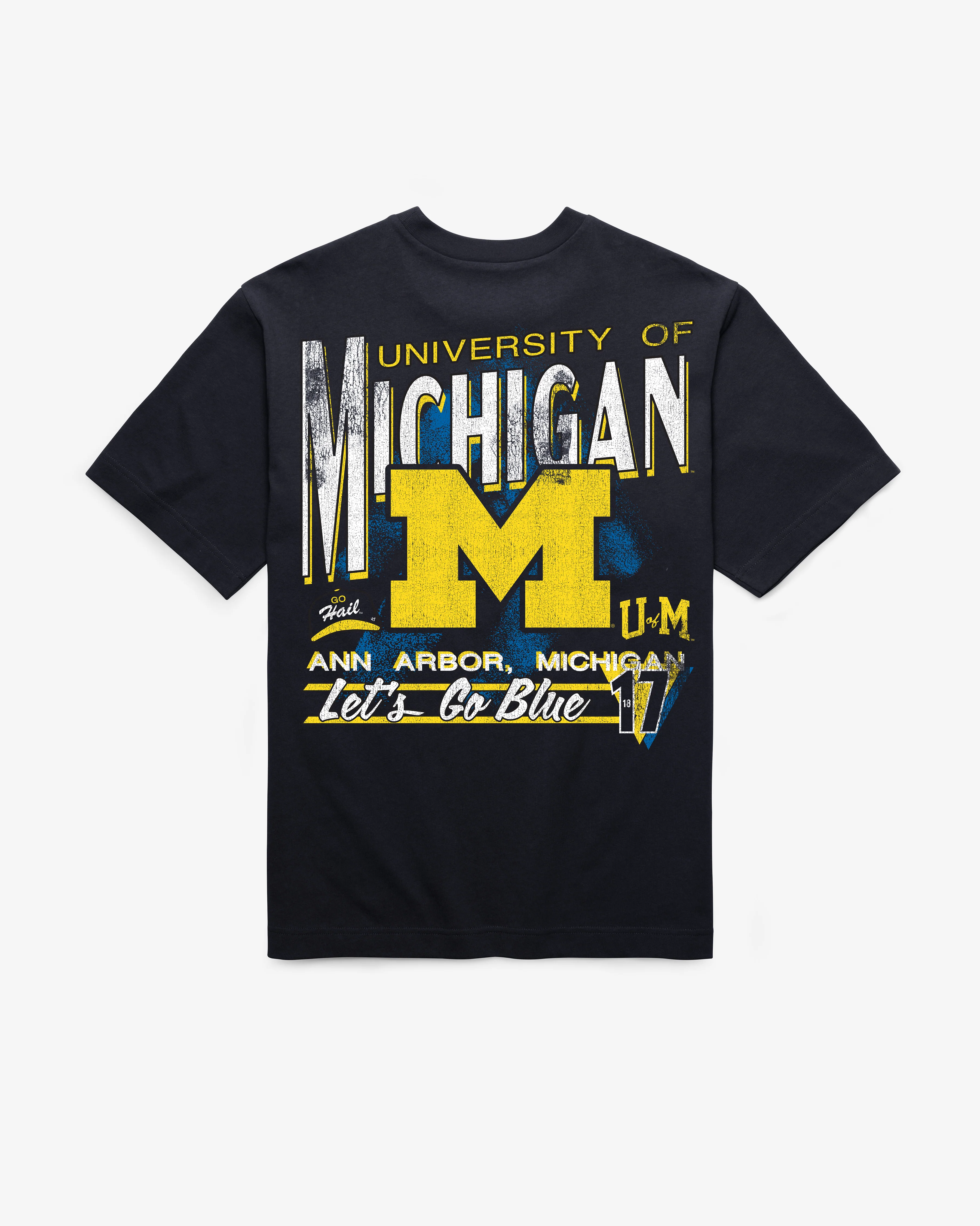 MICHIGAN WOLVERINES UNDER BAR '47 FOUNDATION TEE - Image 2