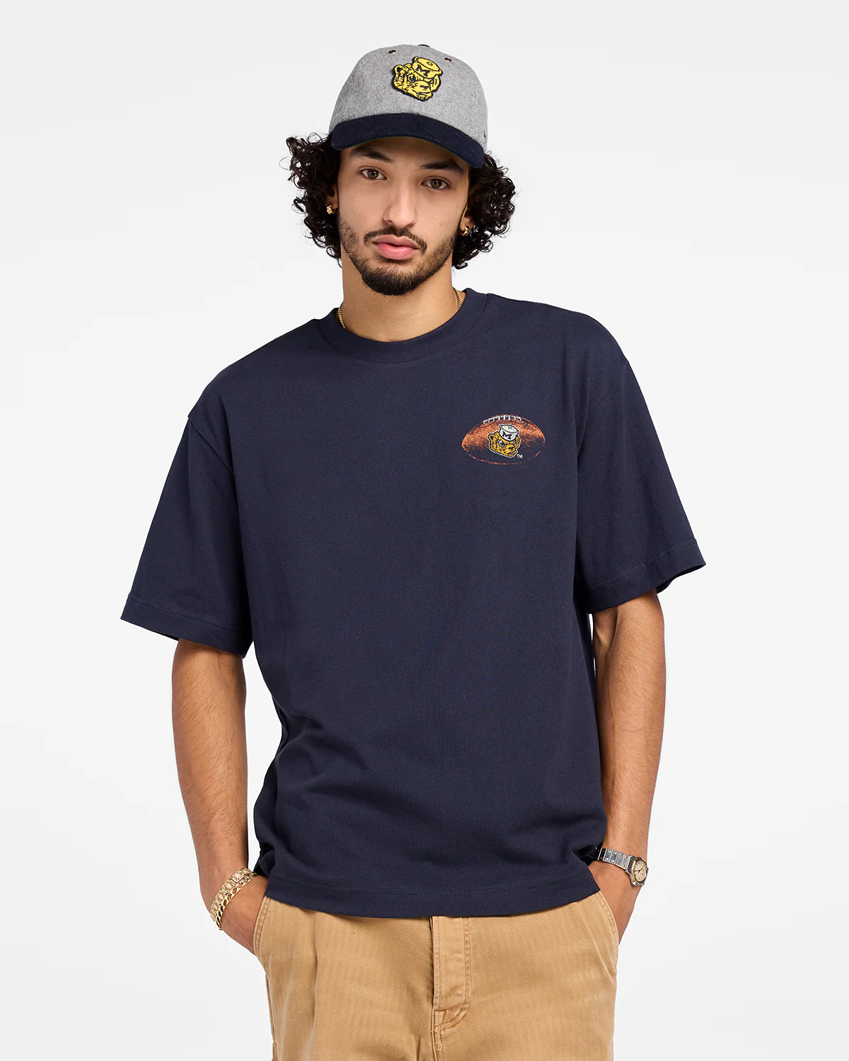 MICHIGAN WOLVERINES VINTAGE GAME ON '47 FOUNDATION TEE