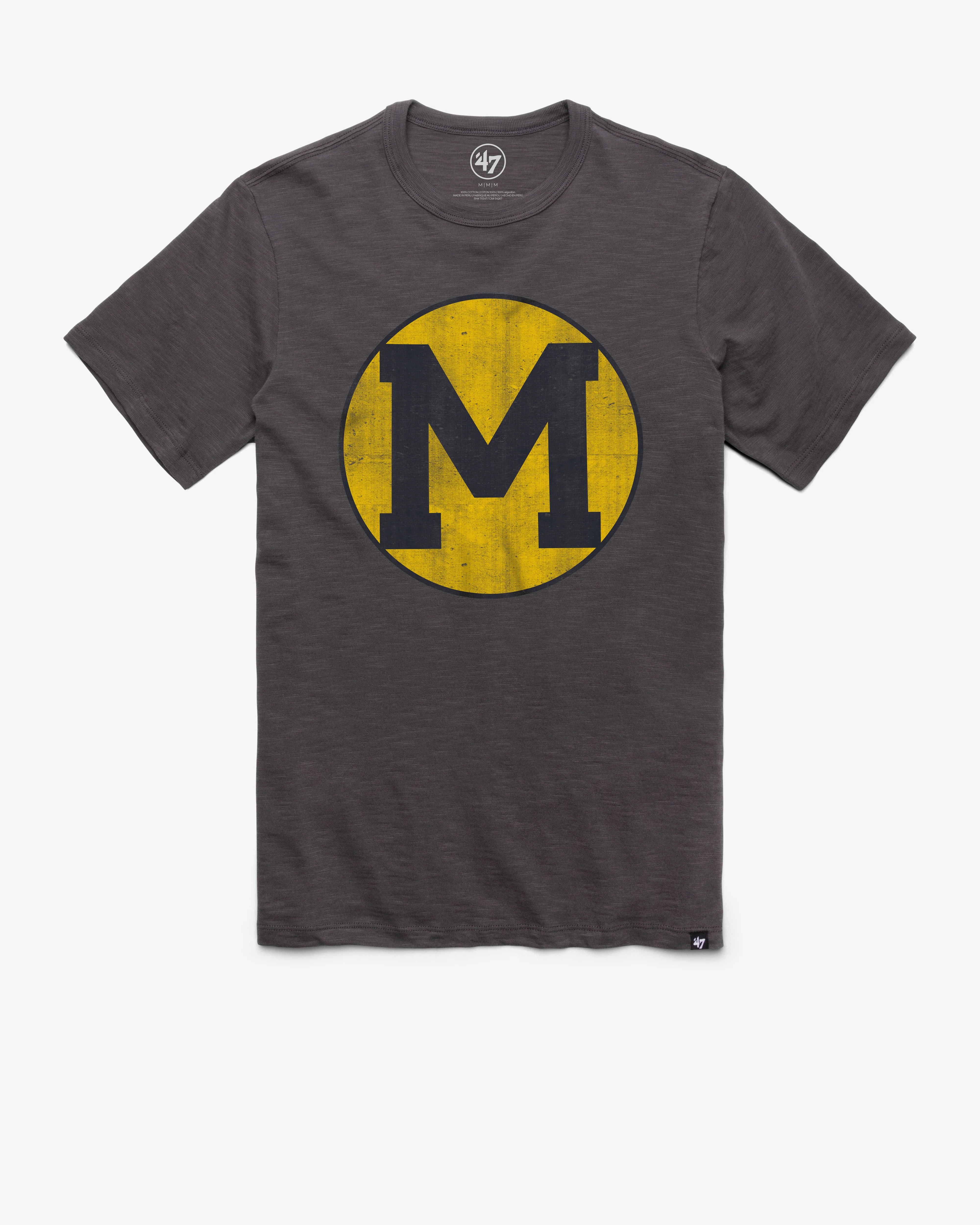 MICHIGAN WOLVERINES VINTAGE '47 GRIT SCRUM TEE