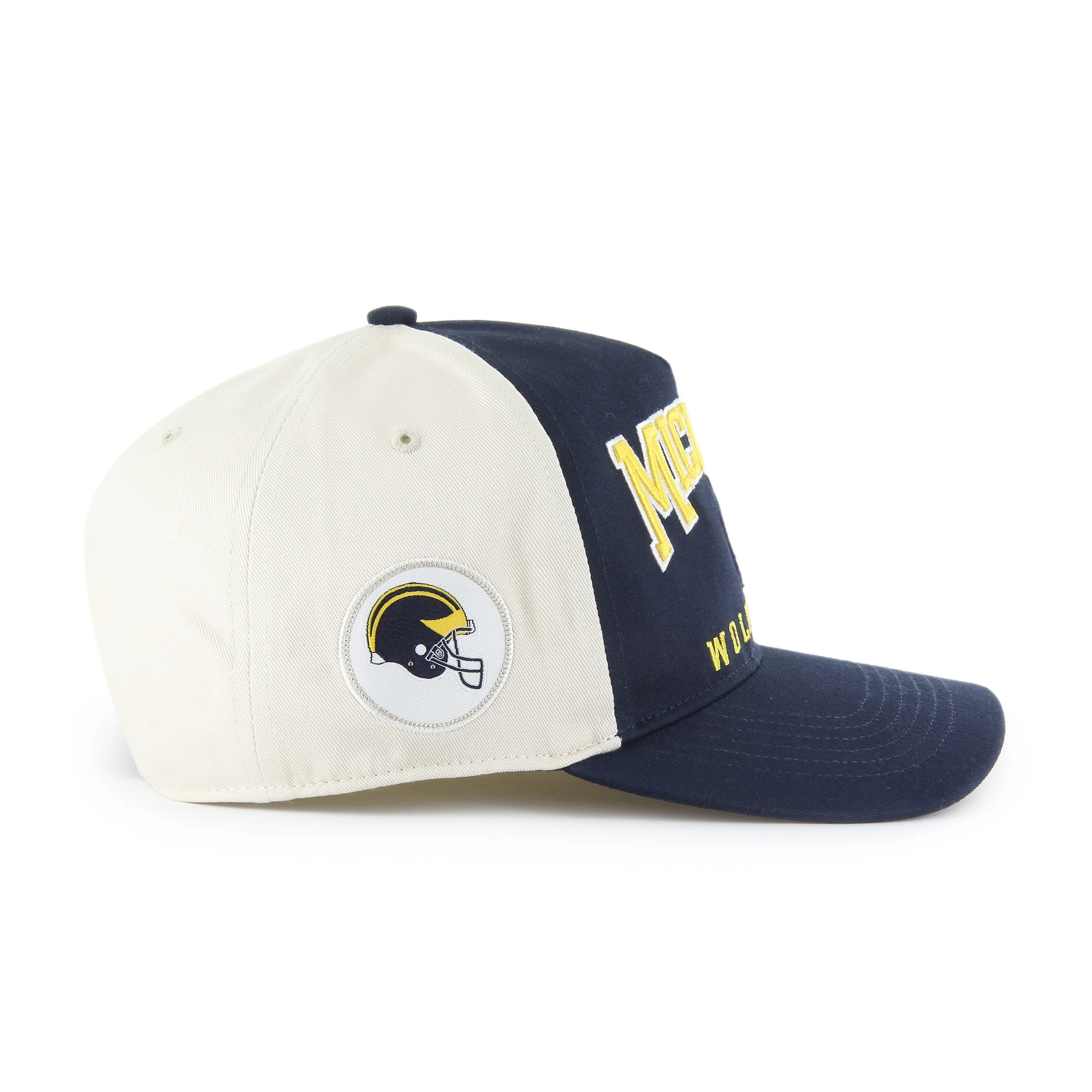 MICHIGAN WOLVERINES VINTAGE HARD HAT '47 HITCH - Image 2