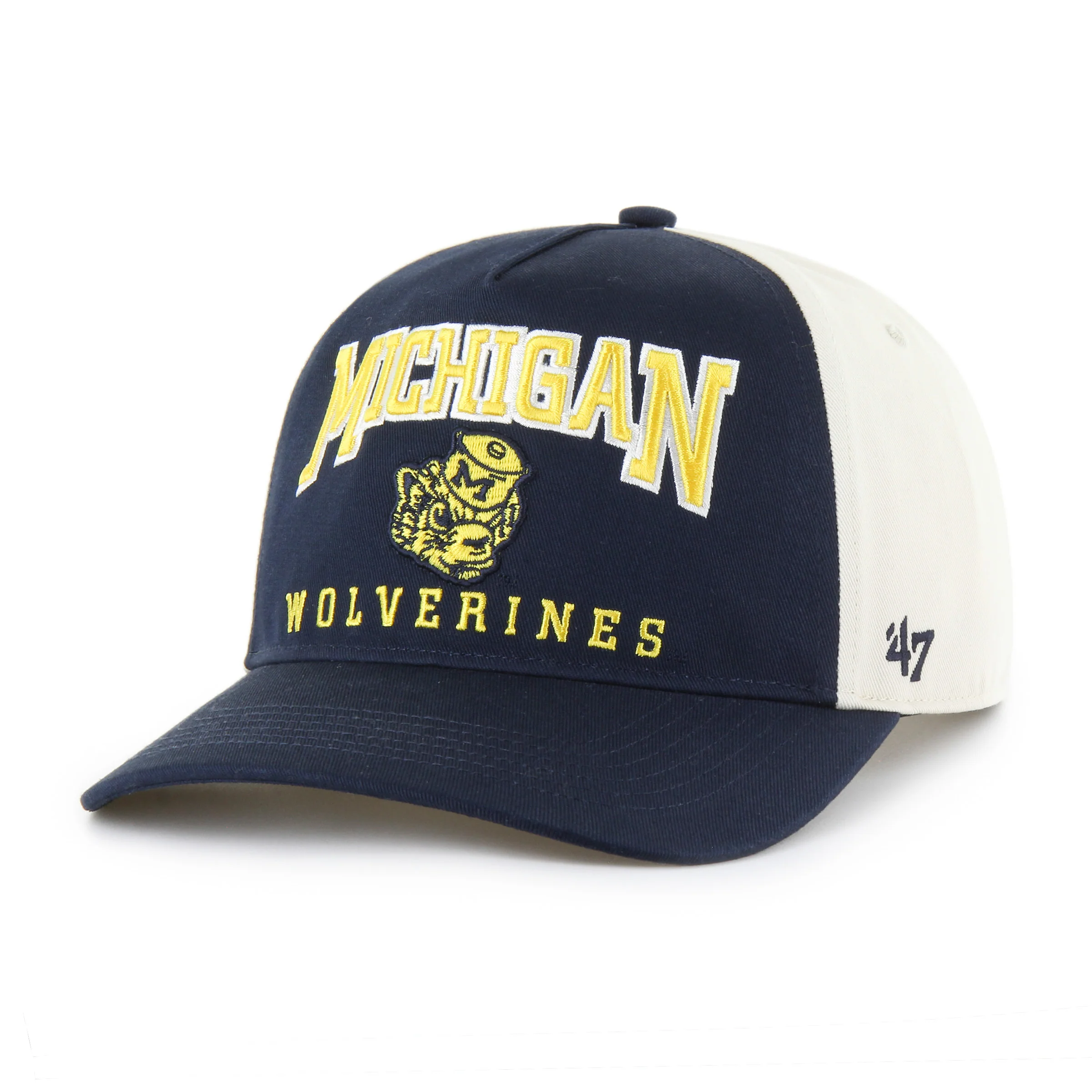 MICHIGAN WOLVERINES VINTAGE HARD HAT '47 HITCH - Image 4