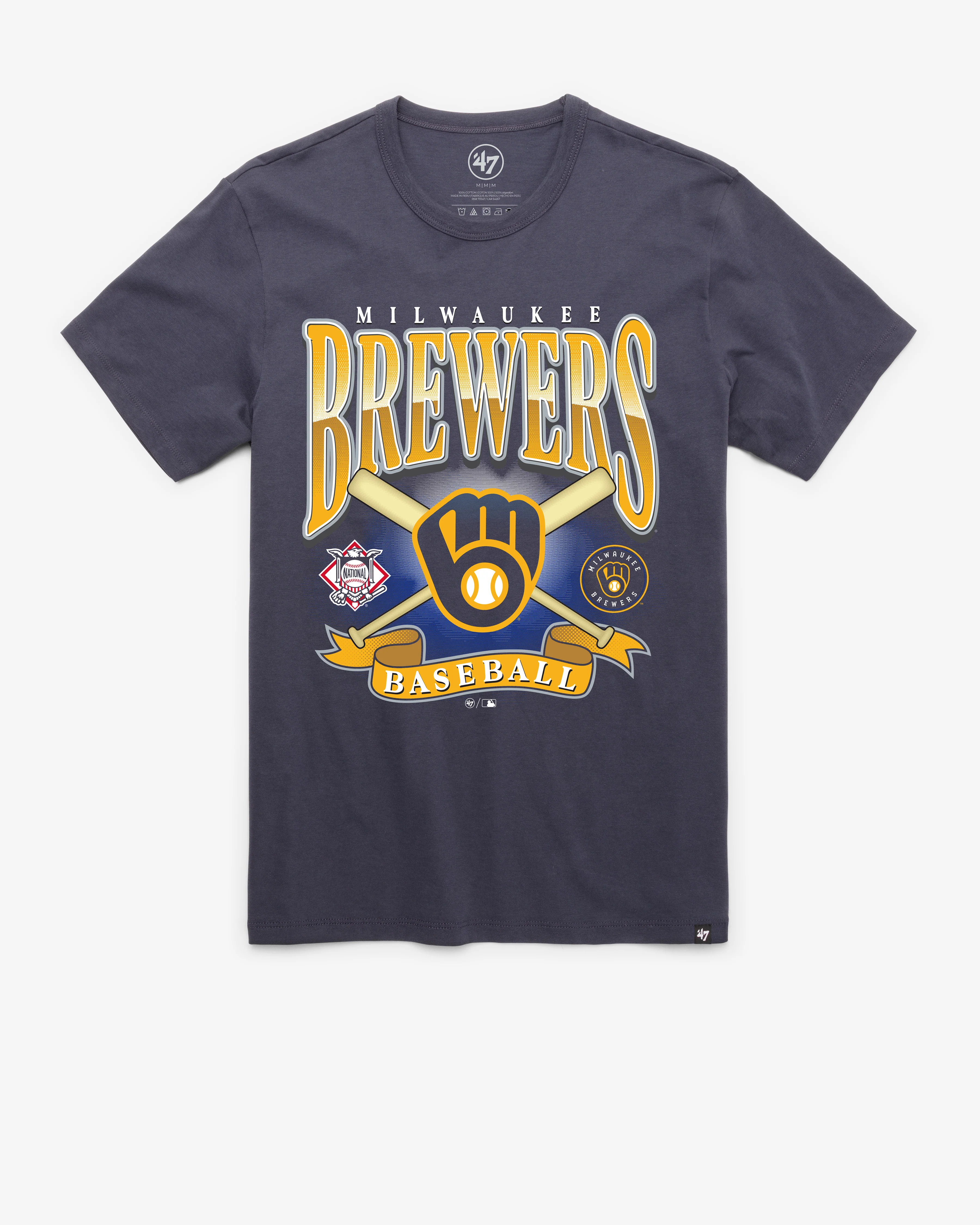 MILWAUKEE BREWERS CHROMETOWN '47 FRANKLIN TEE