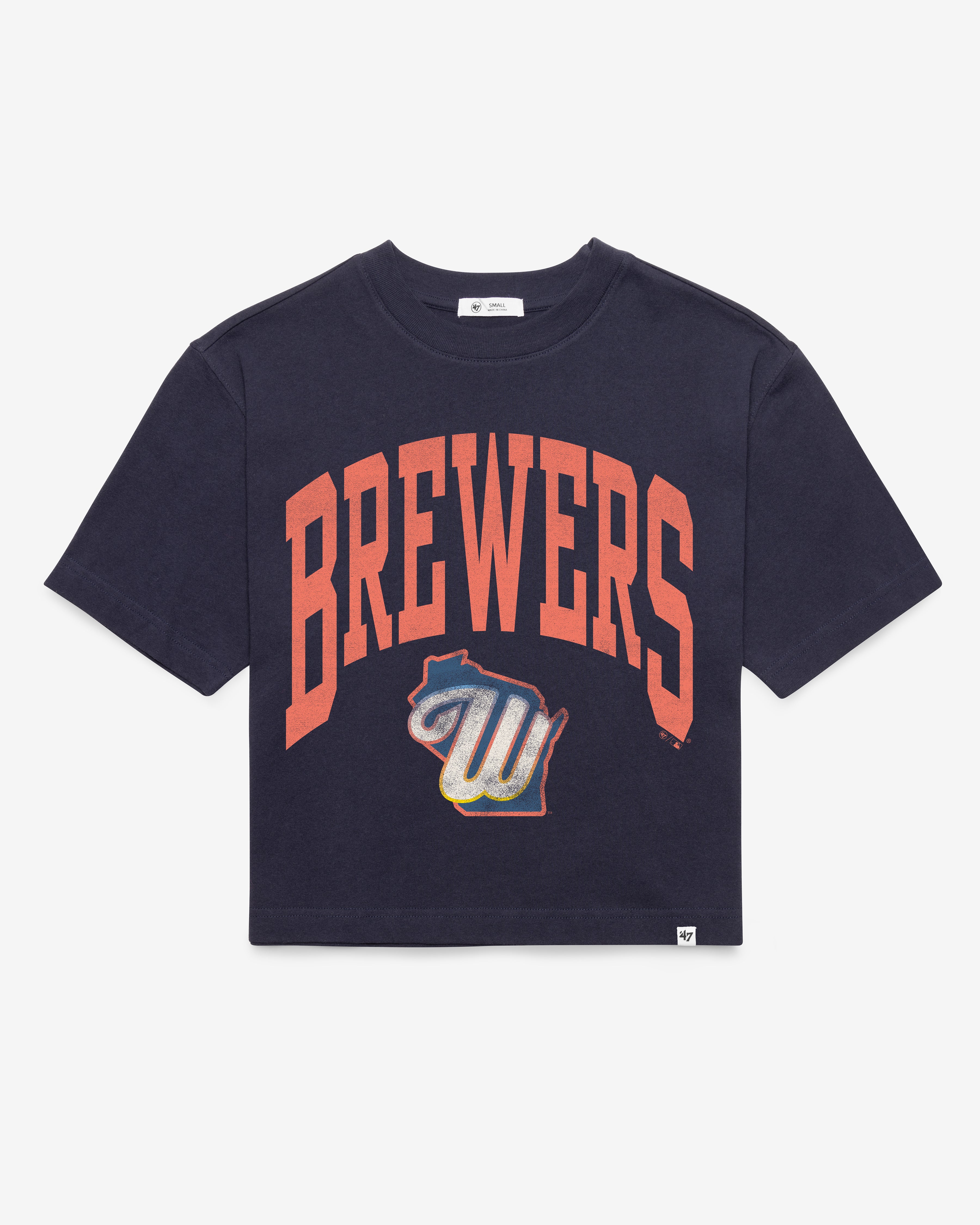 MILWAUKEE BREWERS CITY CONNECT SHALE '47 REED CITY TEE WOMENS