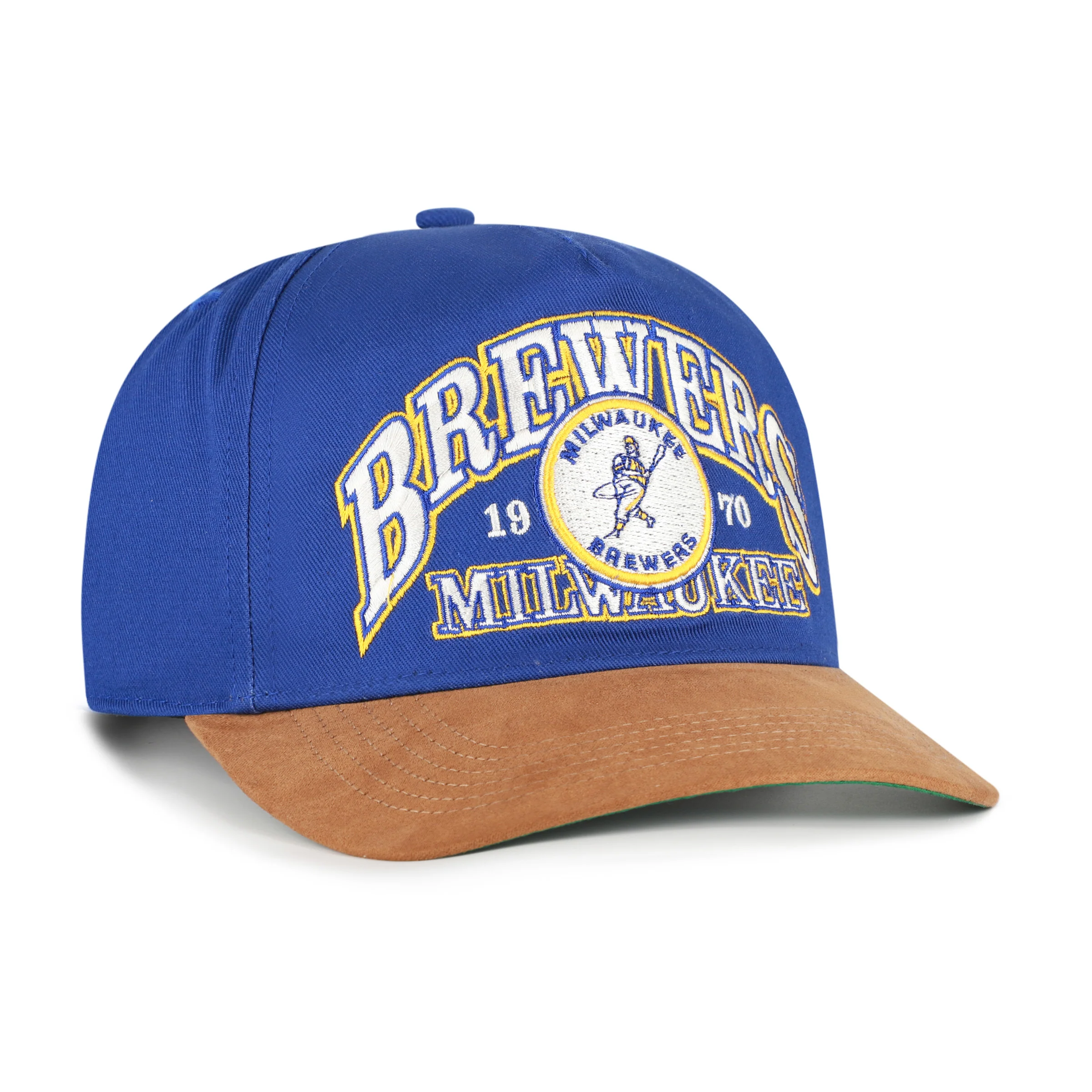 MILWAUKEE BREWERS COOPERSTOWN BREAK WOOD SUEDE '47 HITCH - Image 4