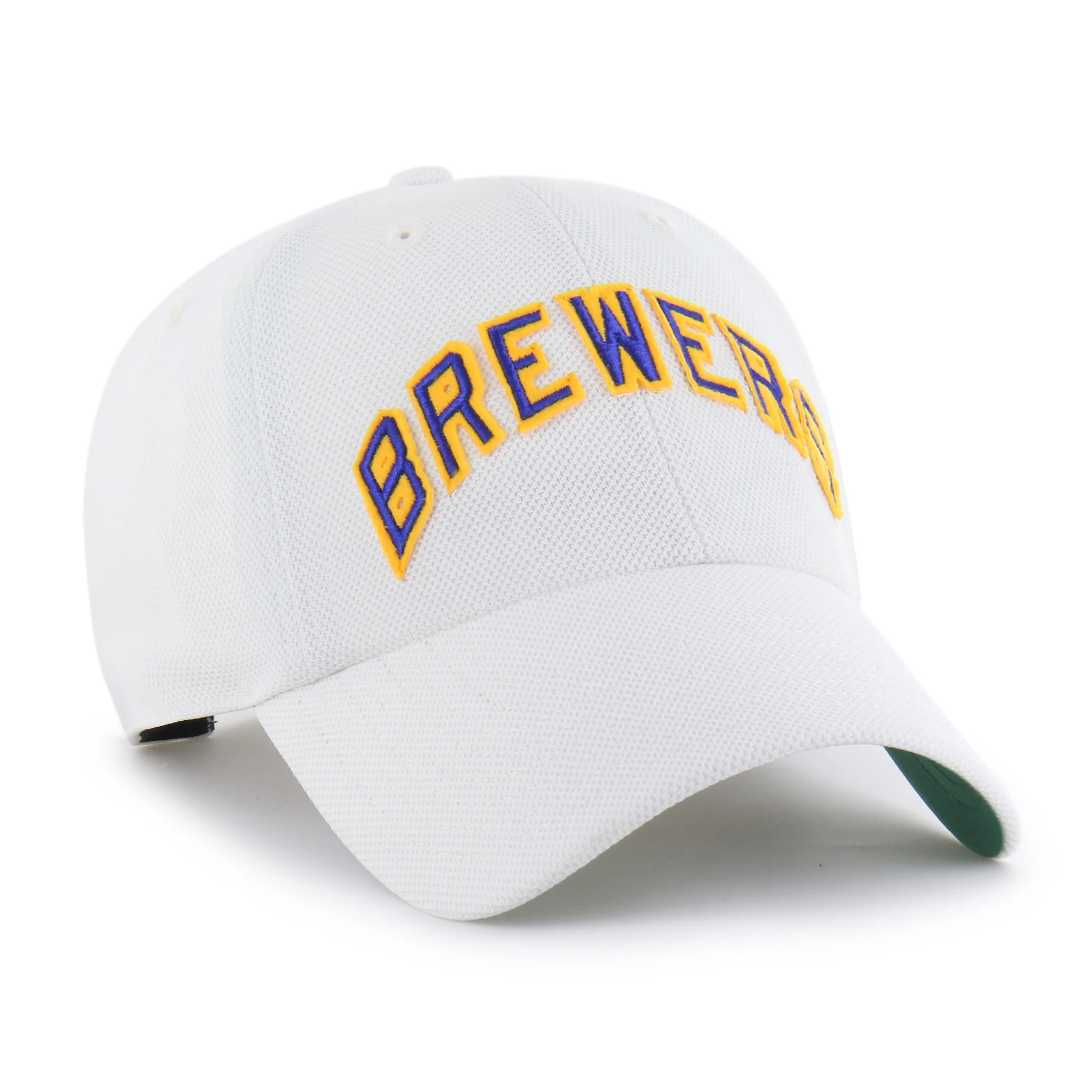 MILWAUKEE BREWERS COOPERSTOWN GRANDSTAND PIQUE SCRIPT '47 CLEAN UP - Image 3