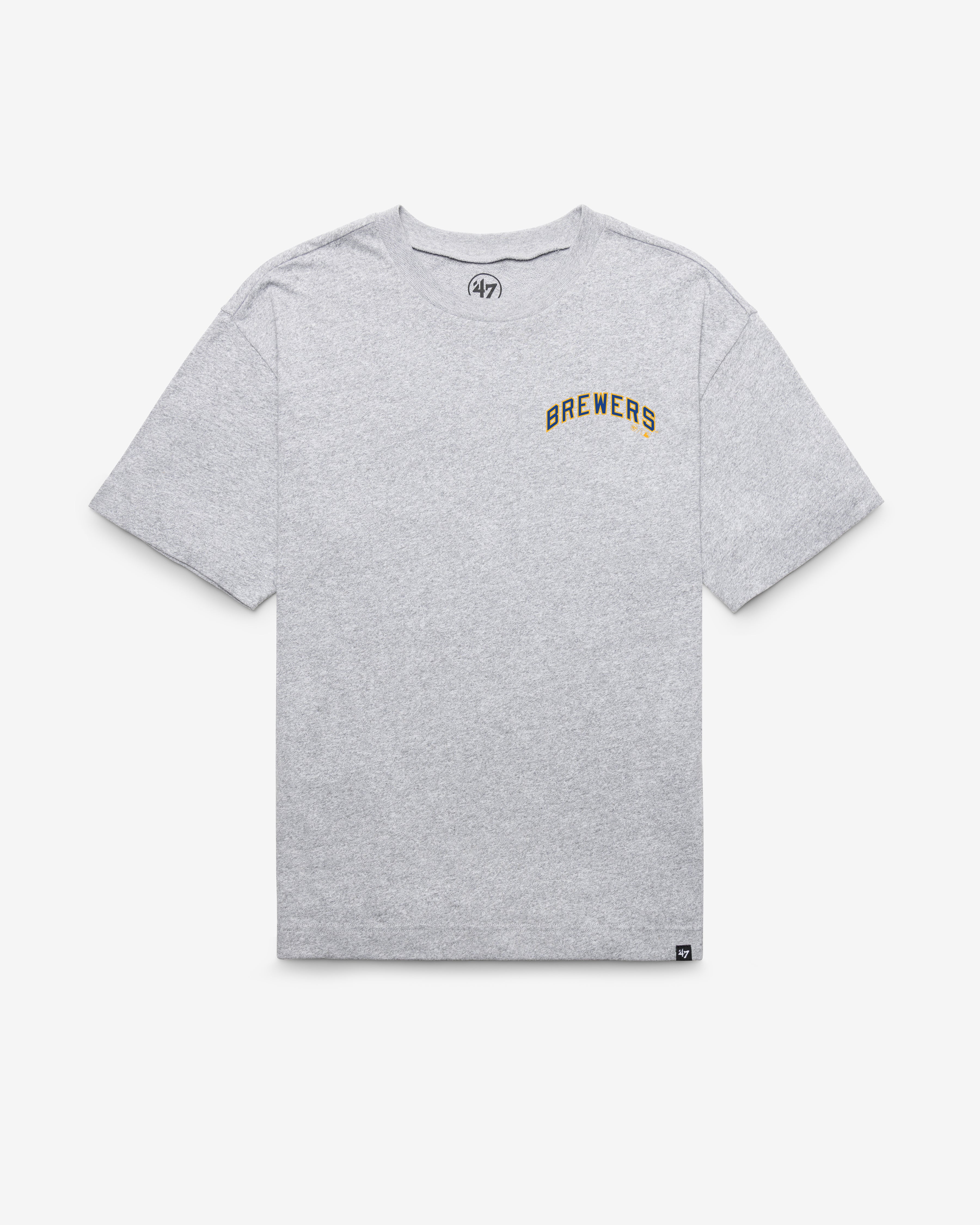 MILWAUKEE BREWERS COOPERSTOWN HISTORY LOCK '47 FOUNDATION TEE - Image 2
