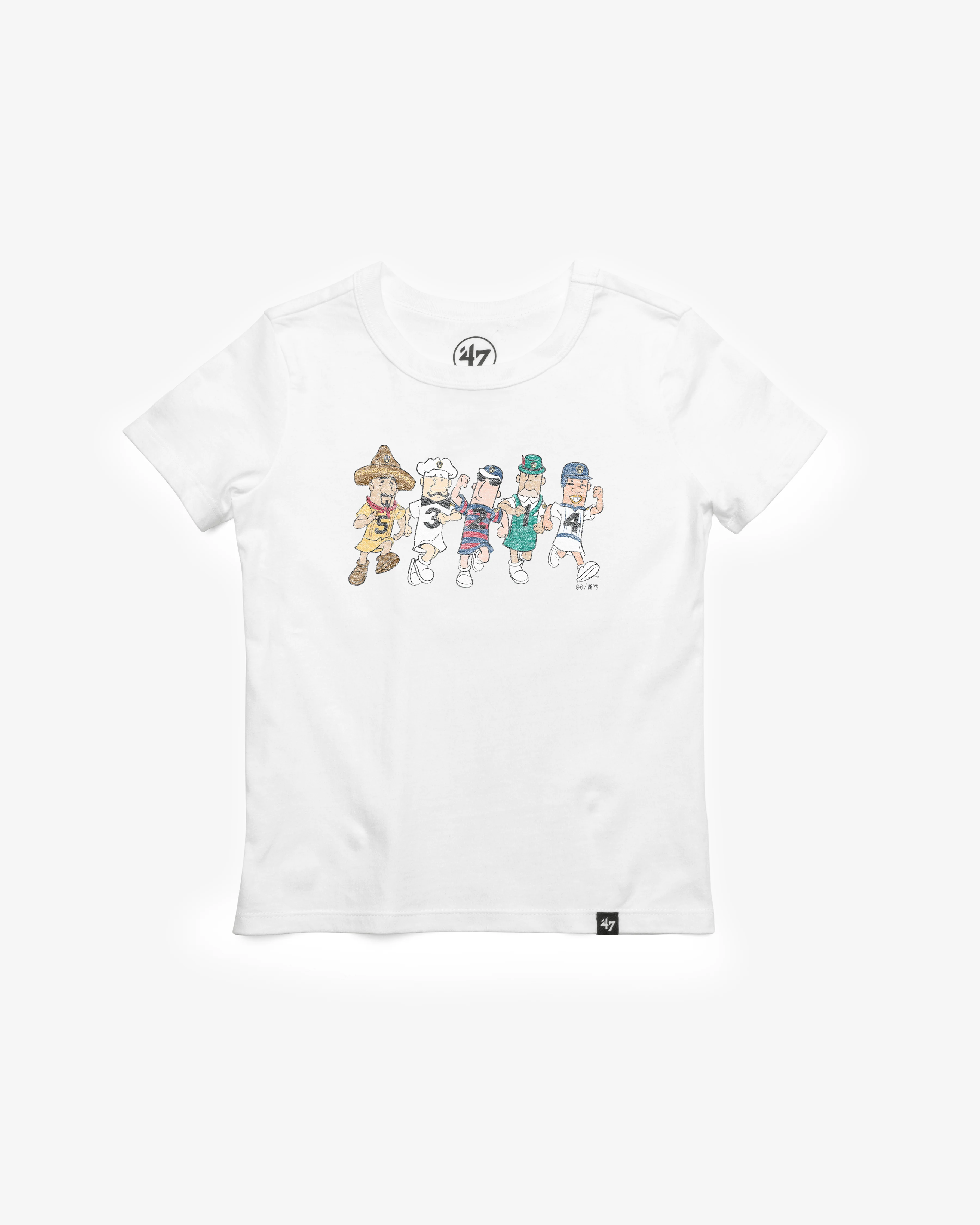 MILWAUKEE BREWERS MASCOT PREMIER '47 FRANKLIN TEE KIDS