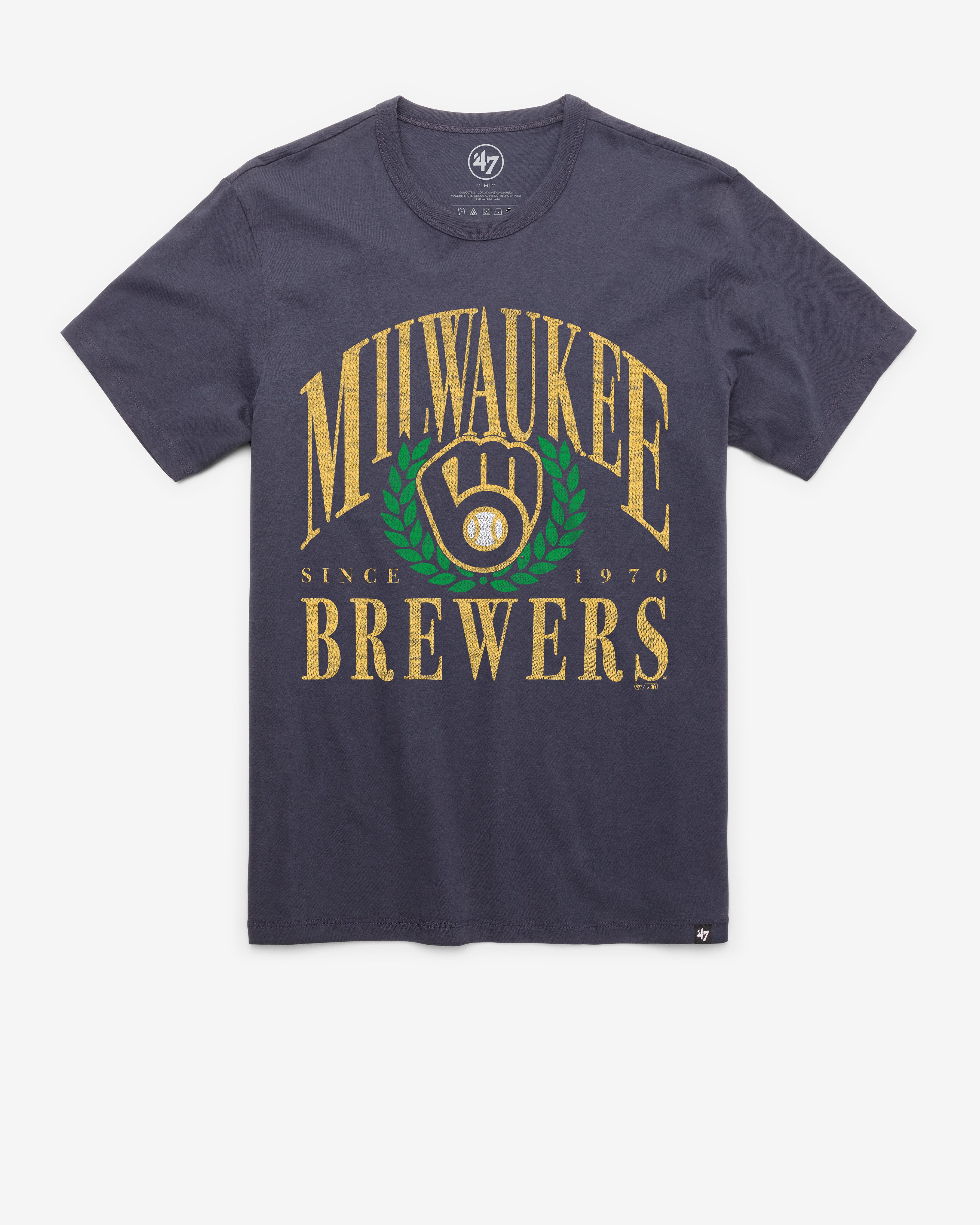 MILWAUKEE BREWERS PITCHOUT '47 FRANKLIN TEE