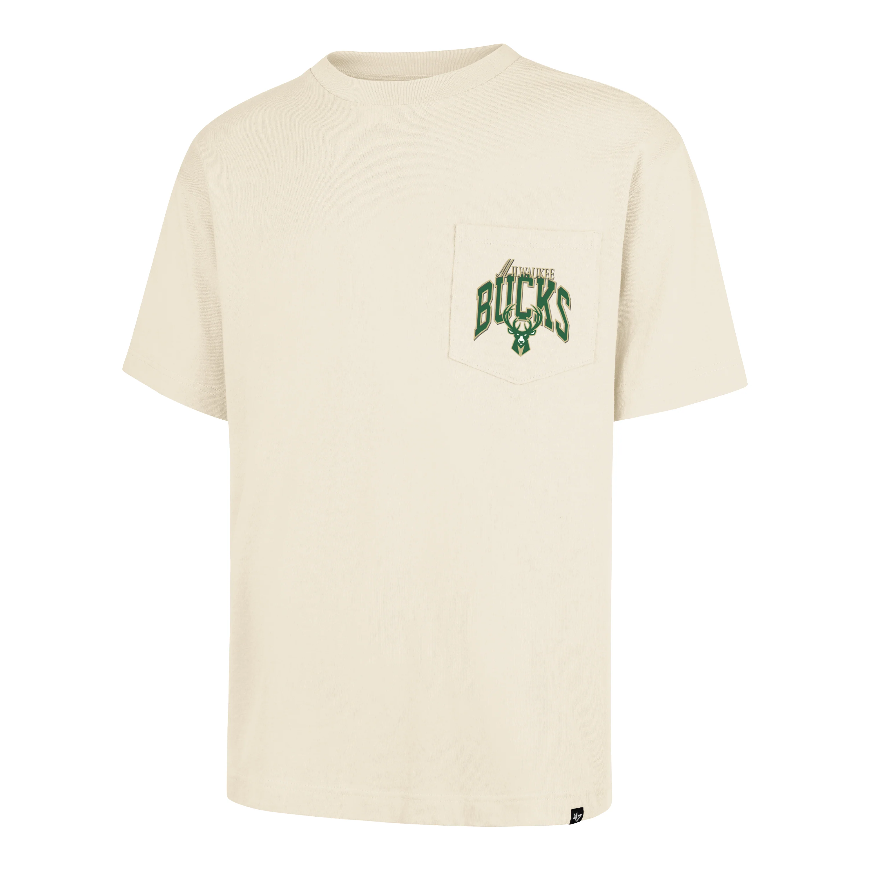 MILWAUKEE BUCKS BACK DOOR POCKET '47 FOUNDATION TEE
