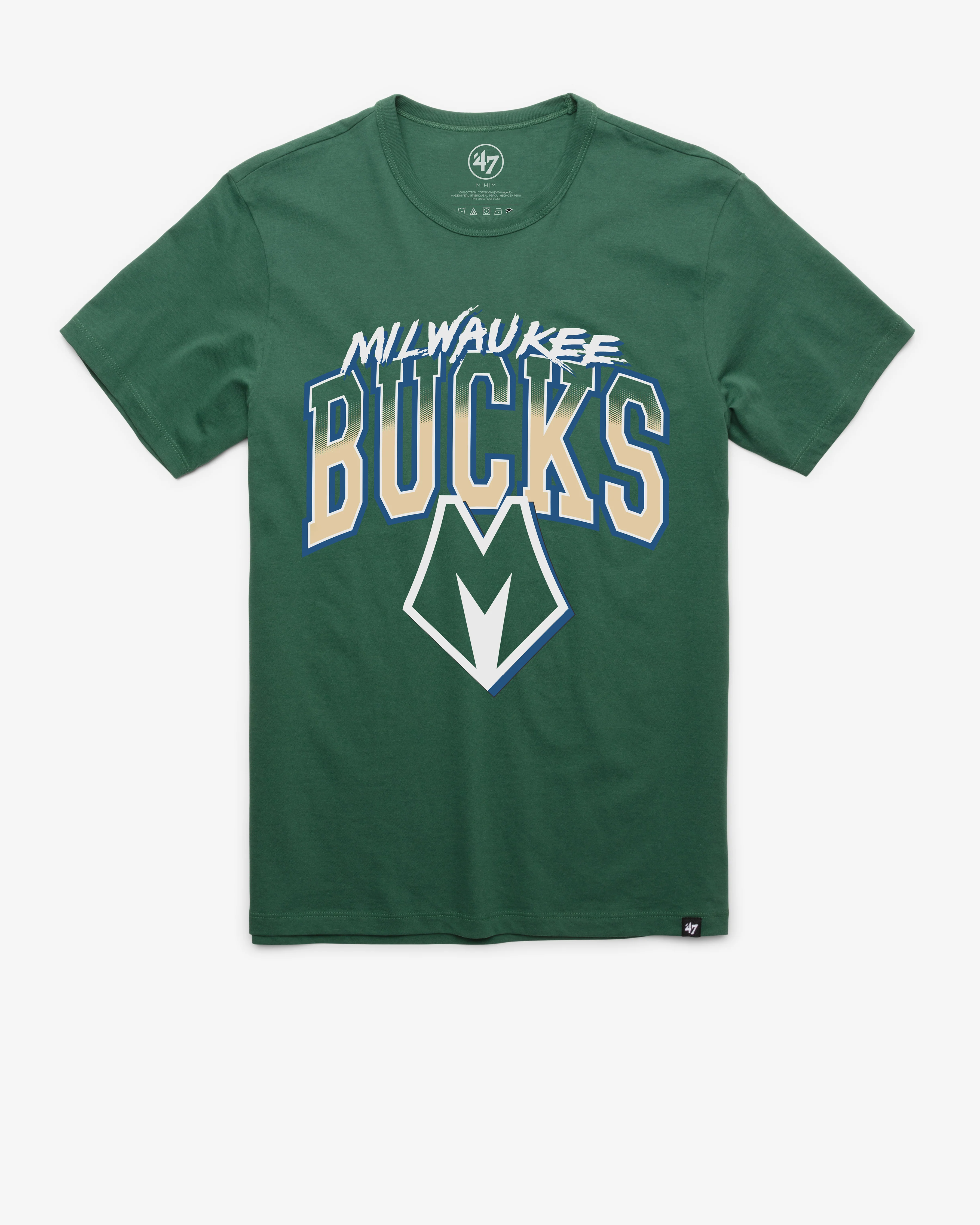 MILWAUKEE BUCKS CITY EDITION SWISH FADE '47 FRANKLIN TEE