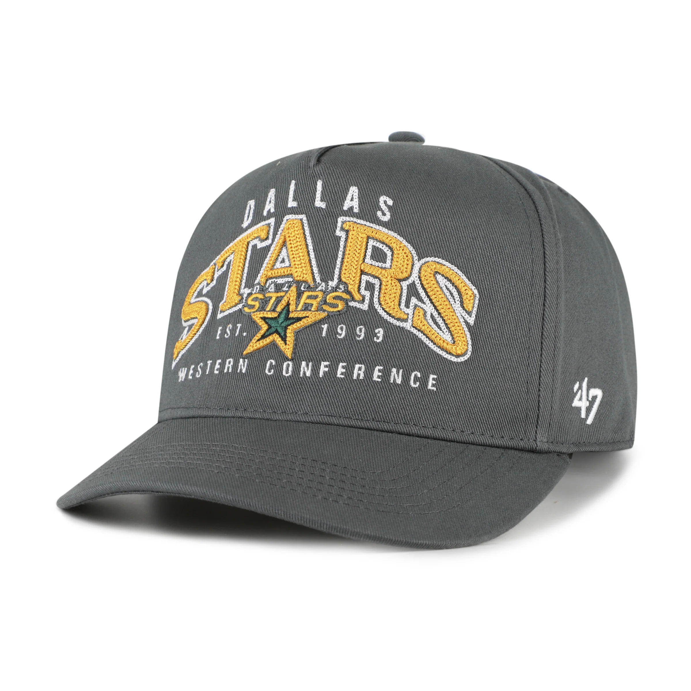 DALLAS STARS VINTAGE SMALL BACK SHIELD '47 HITCH