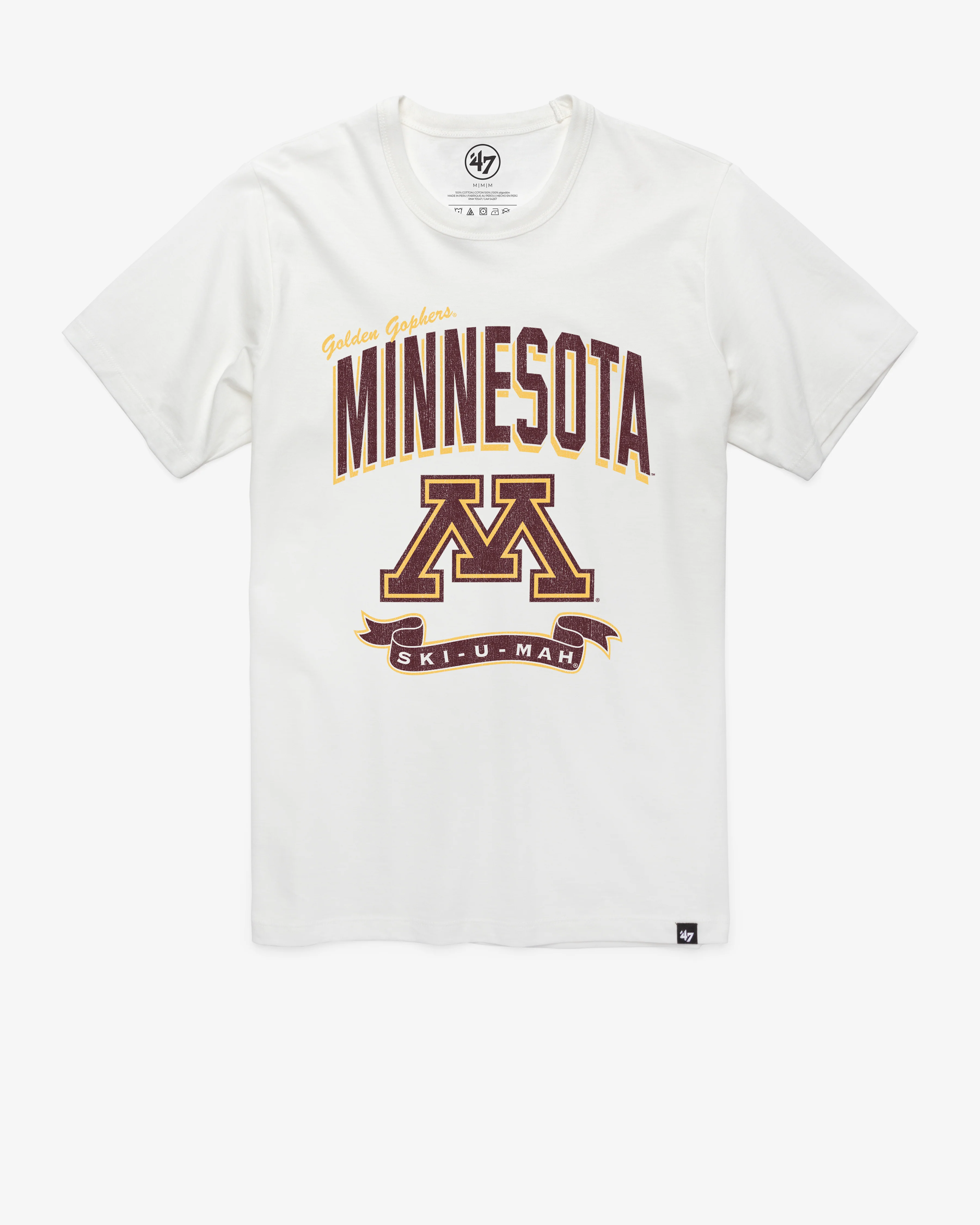 MINNESOTA GOLDEN GOPHERS PRIME PLAY '47 FRANKLIN TEE