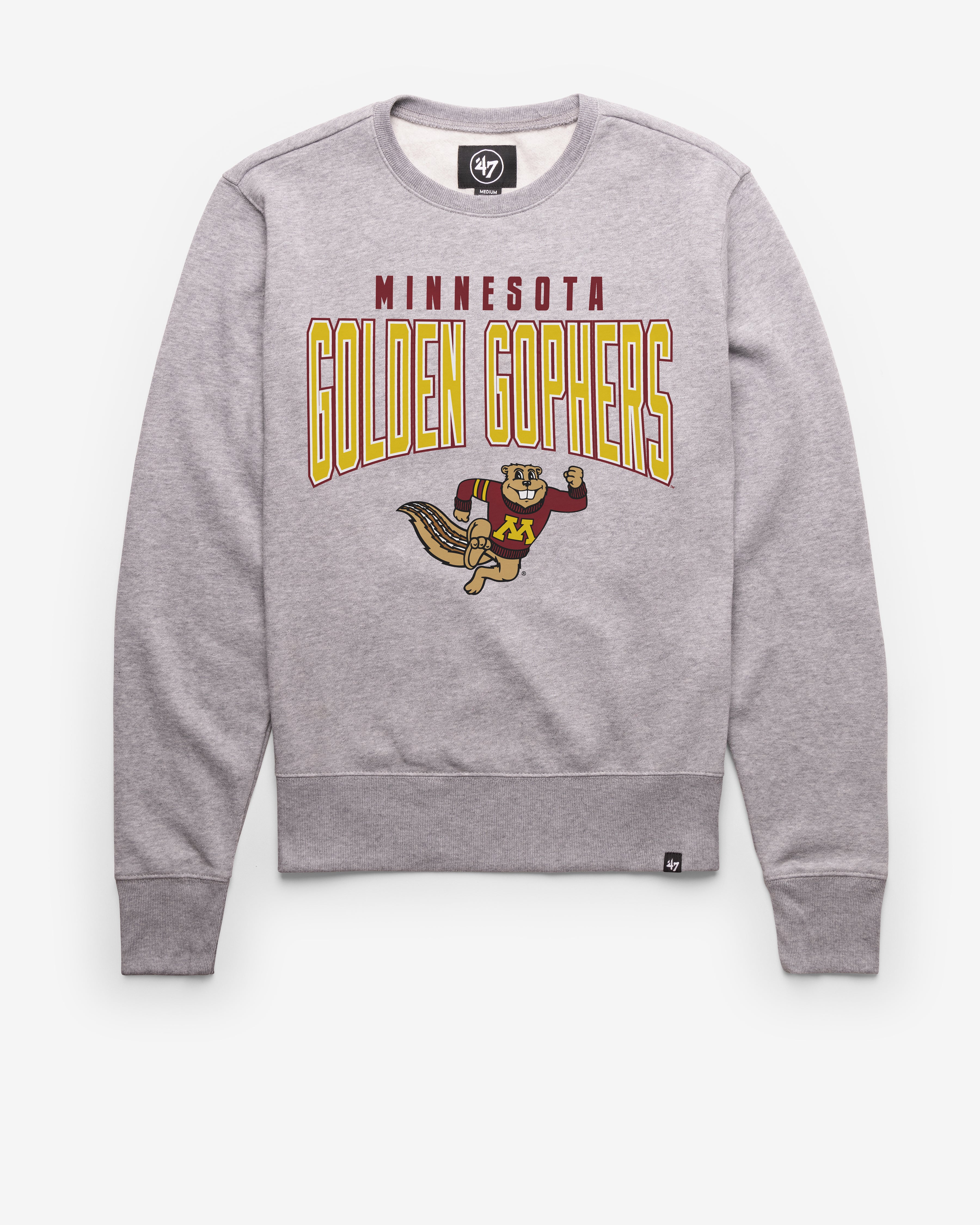 MINNESOTA GOLDEN GOPHERS TEAM ELEMENTS ARCH '47 HEADLINE CREW