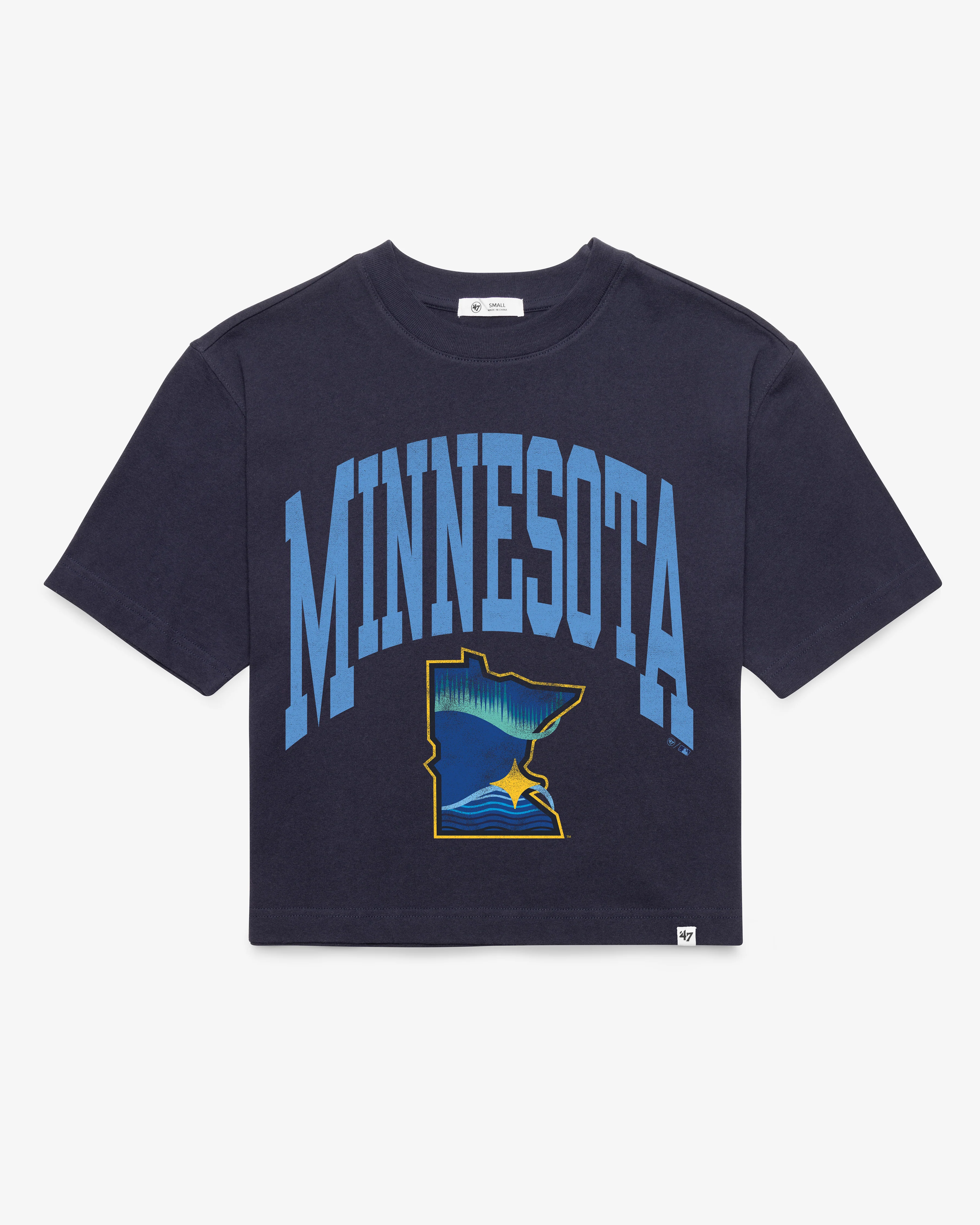 MINNESOTA TWINS CITY CONNECT SHALE '47 REED CITY TEE WOMENS