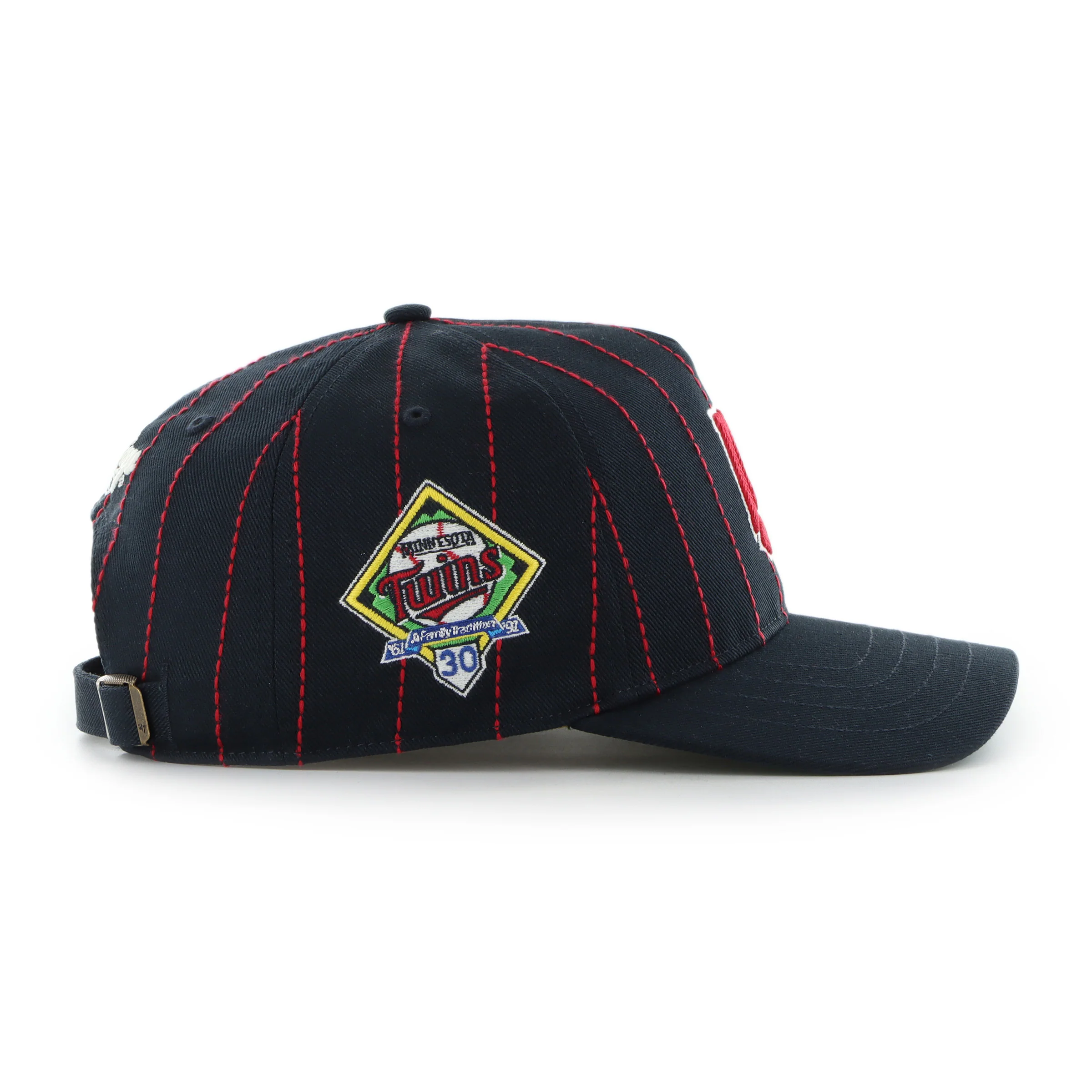 MINNESOTA TWINS COOPERSTOWN RAWLINGS PINSTRIPE '47 HITCH - Image 3