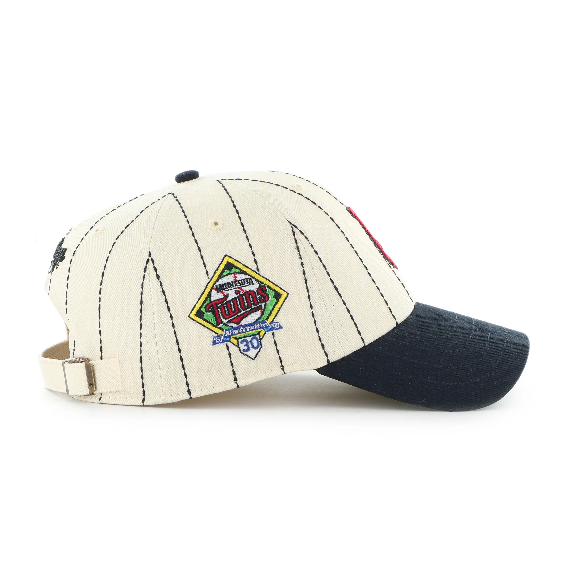 MINNESOTA TWINS COOPERSTOWN RAWLINGS PINSTRIPE '47 CLEAN UP - Image 3